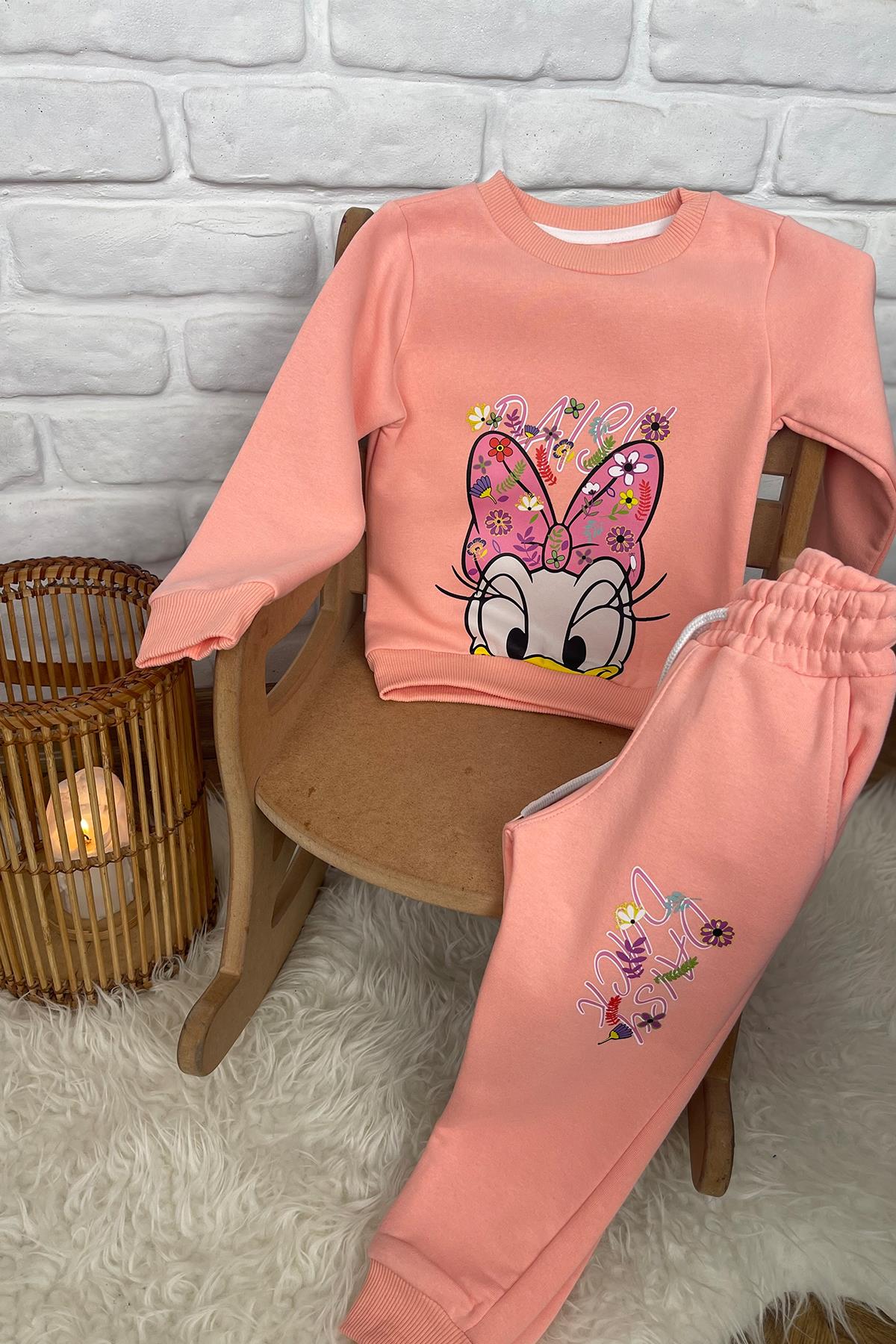 Kids Daisy Pembe  3 İplik Takım