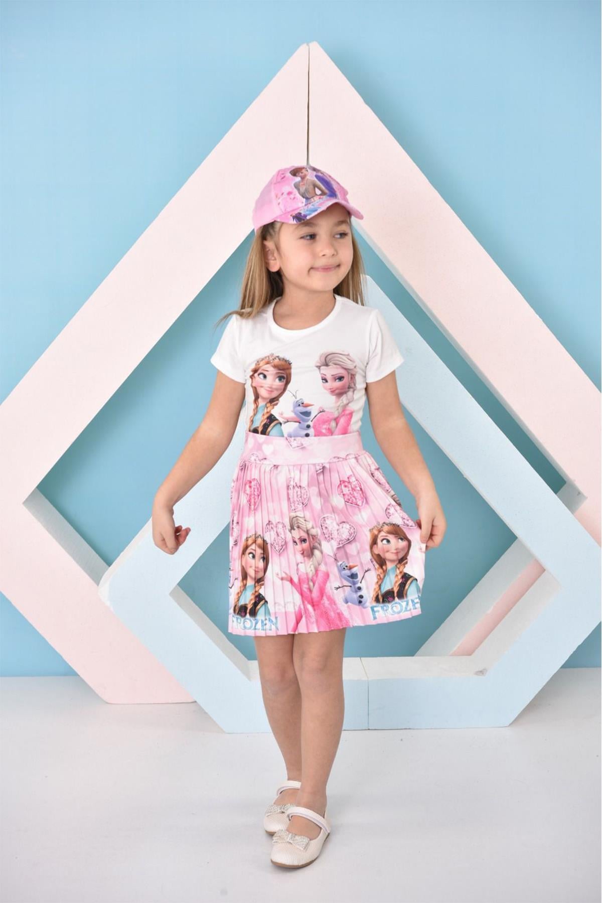Kids Elsa Etekli Takım