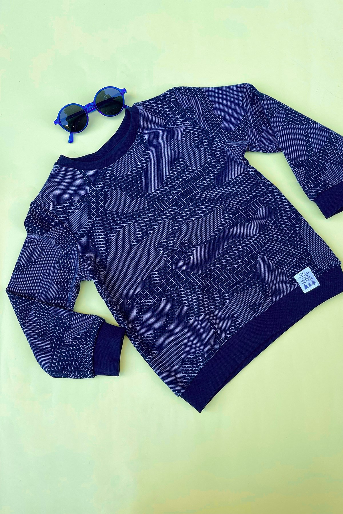 Kids Kamufla Desenli  Sweatshirt