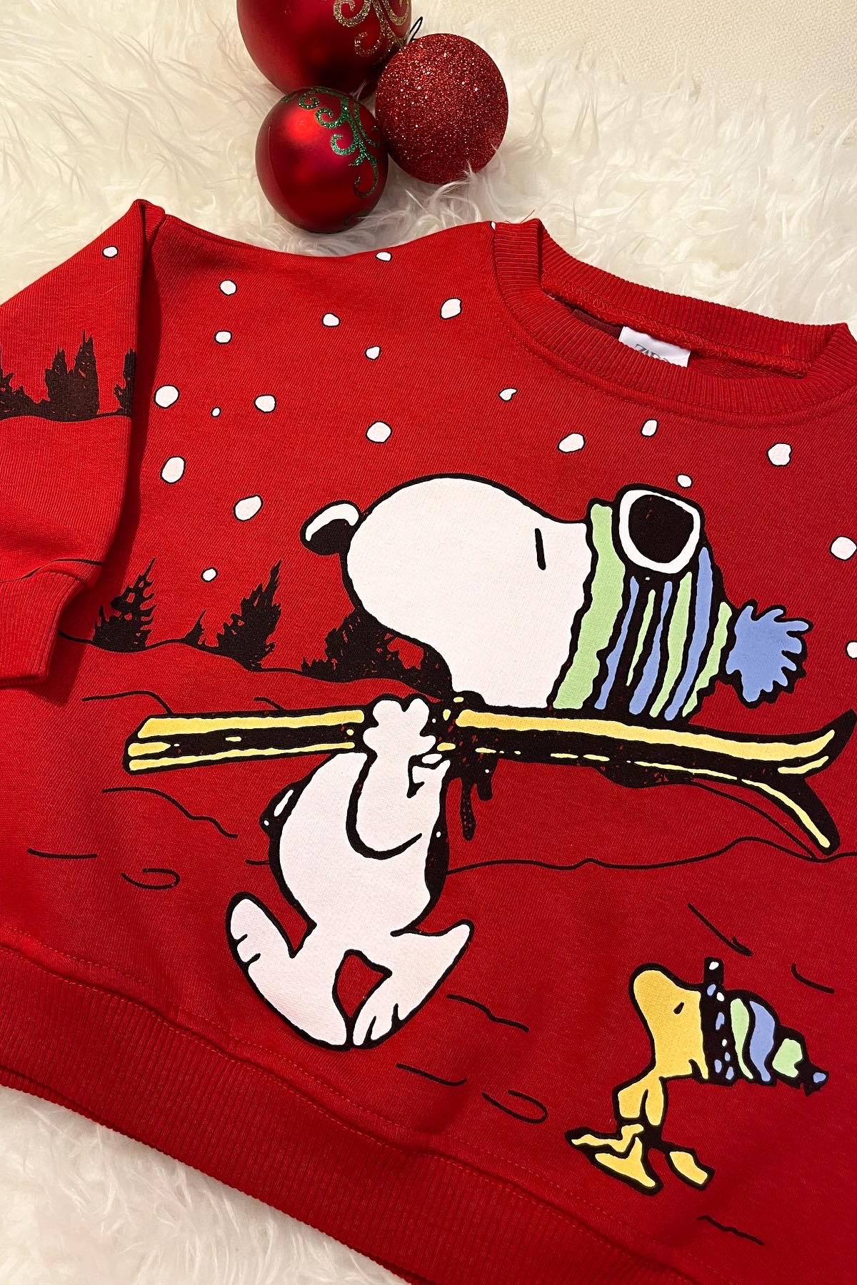 Kids Kırmızı Snoopy Takım