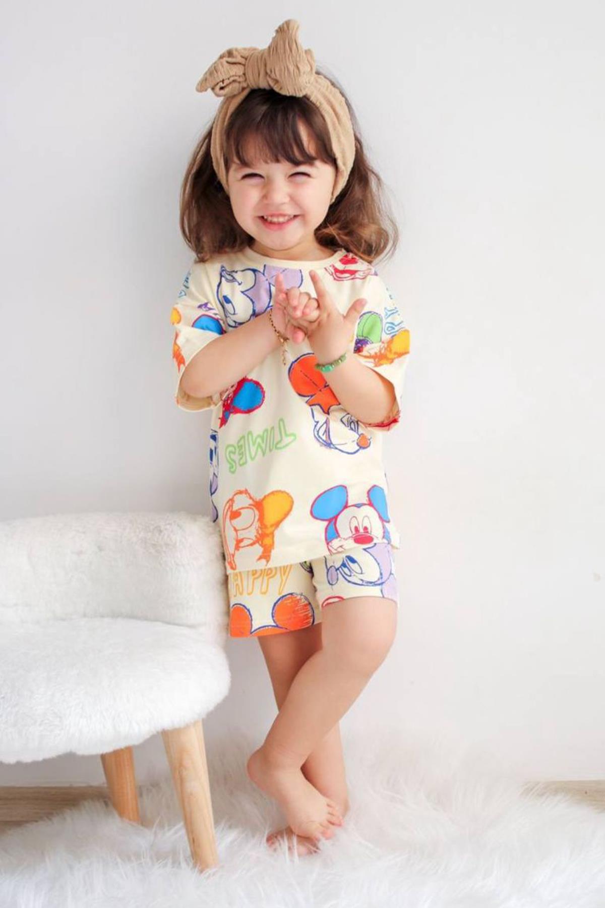 Kids Krem Mickey Mouse Takım