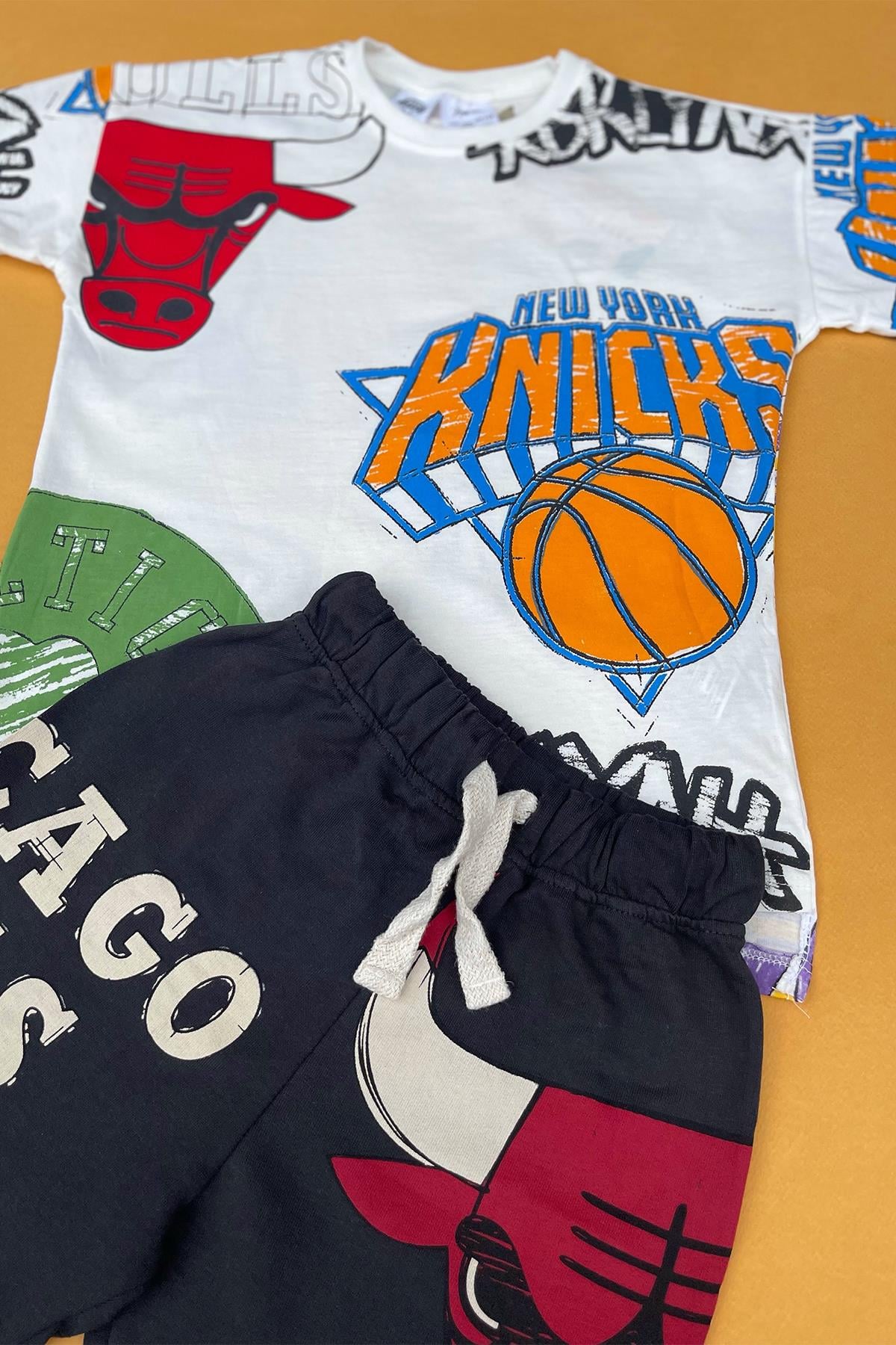 Kids Lakers Şortlu Takım