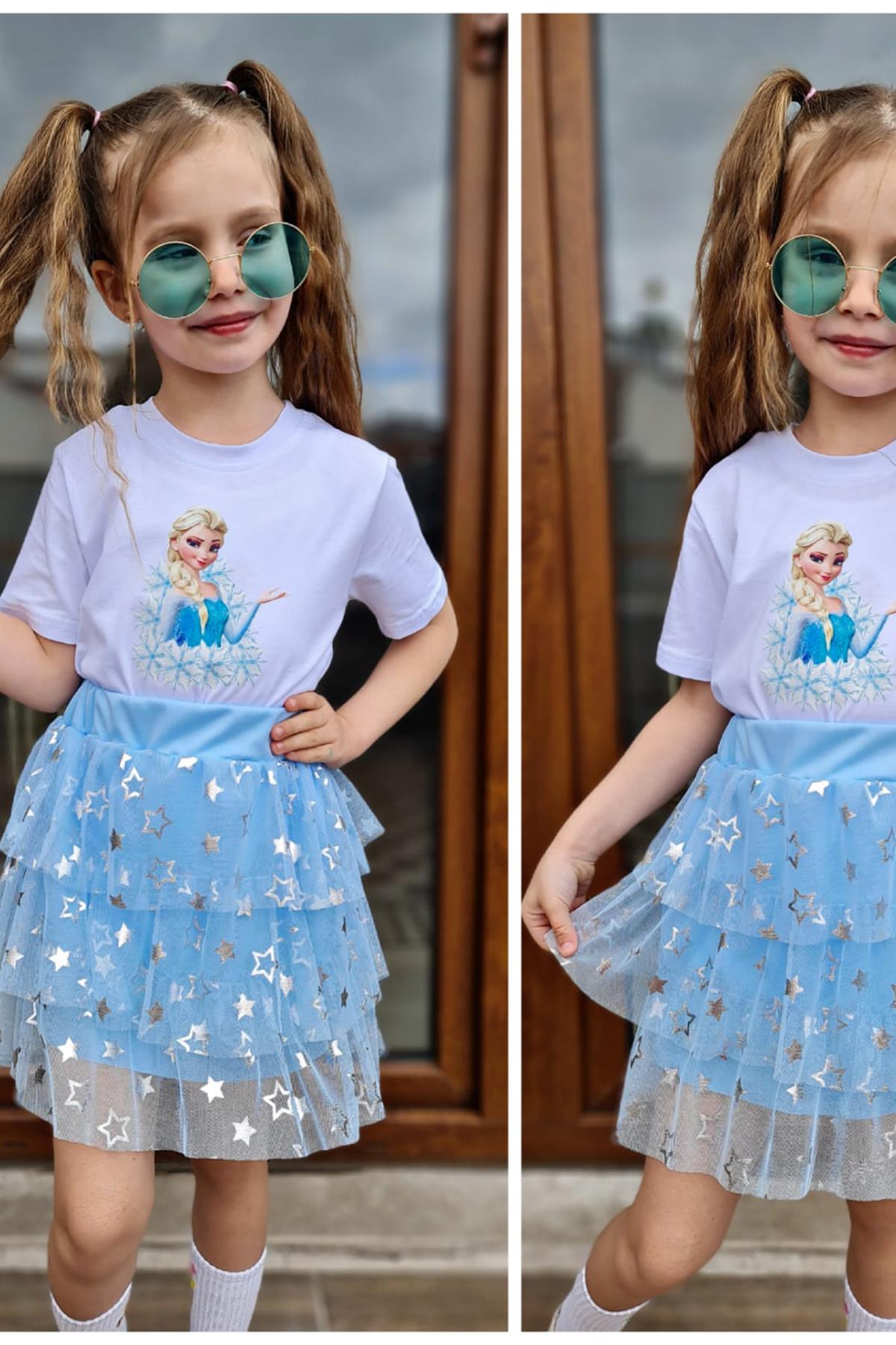 Kids Mavi Yıldızlı Takım