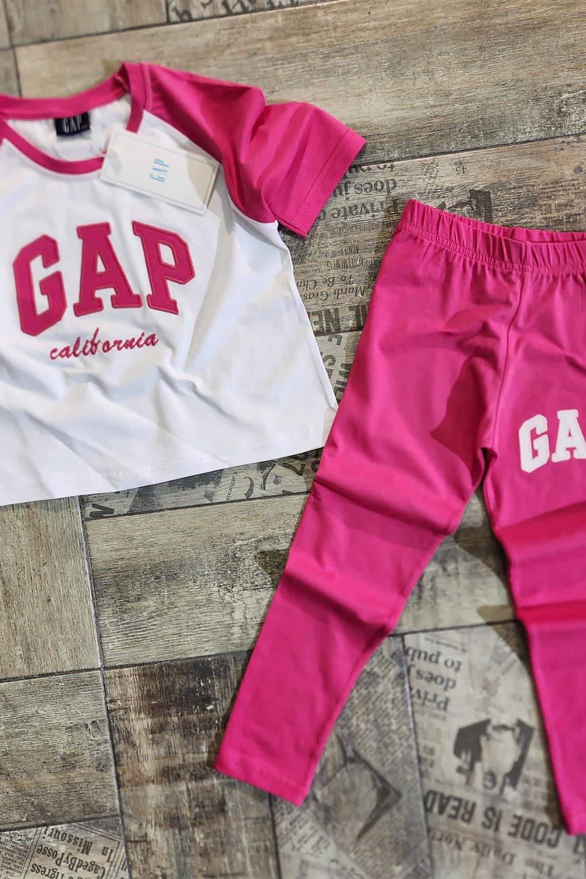 Kids Pembe Taytlı Takım