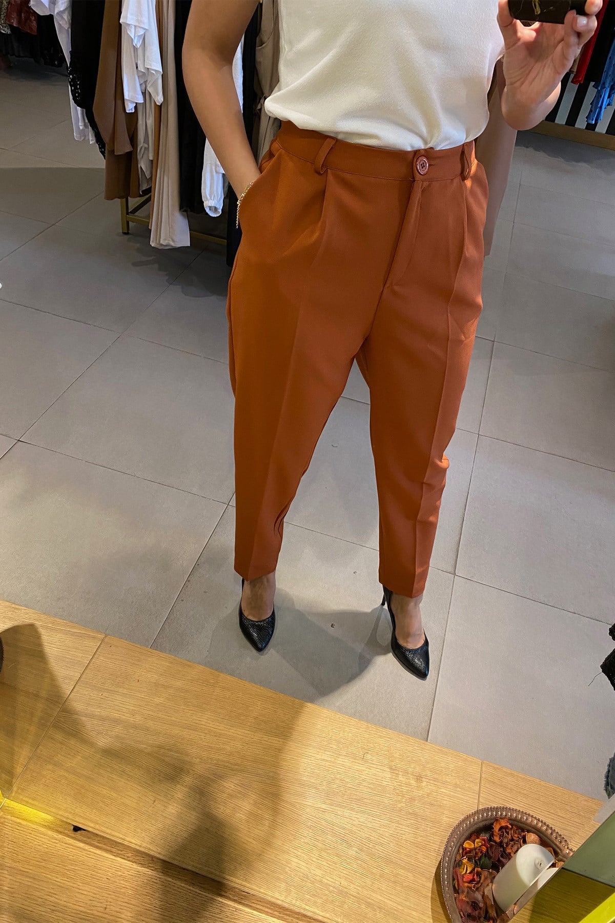 Kiremit Havuç Pantolon