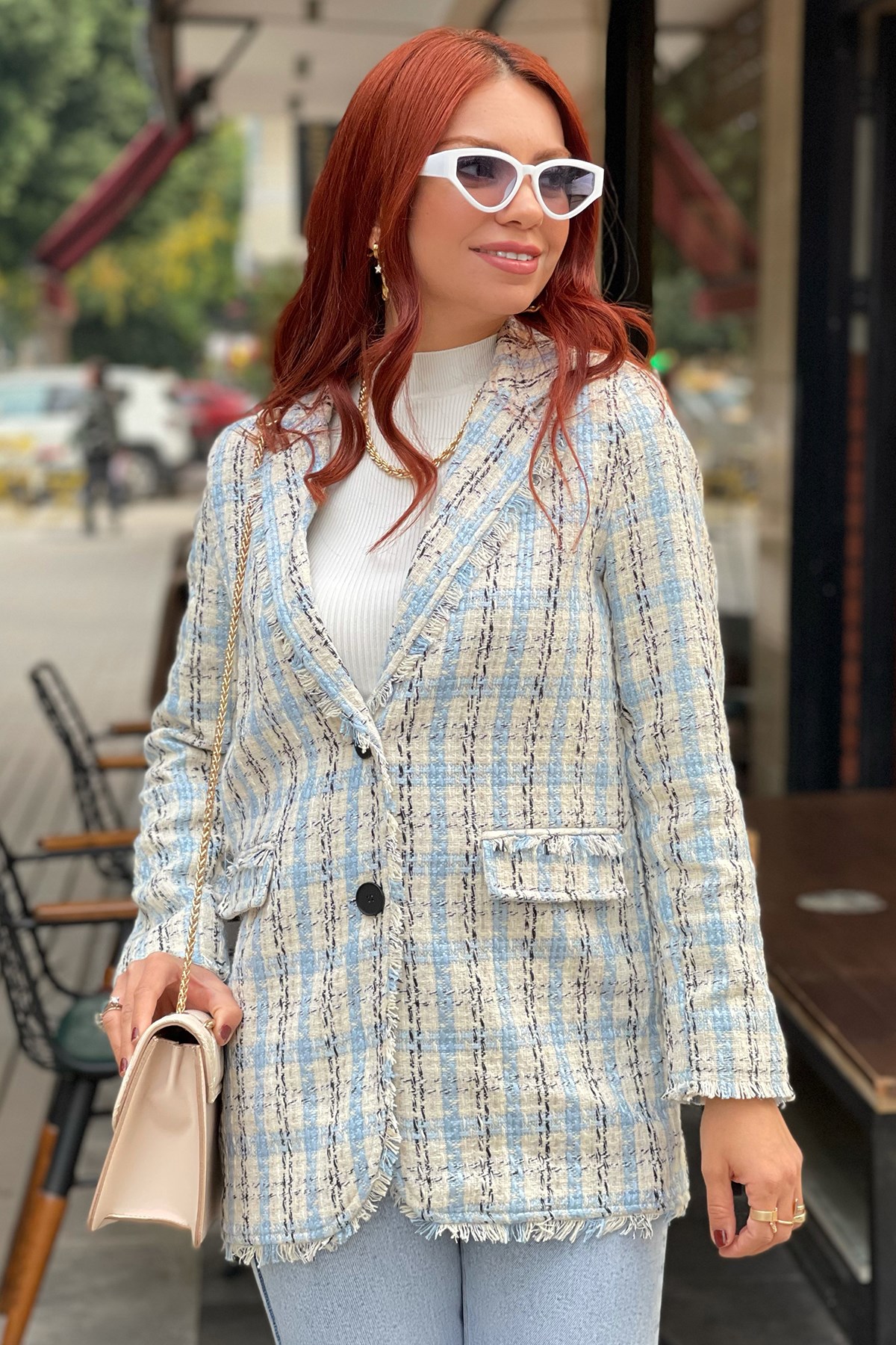 Mavi Tuvid Blazer Ceket