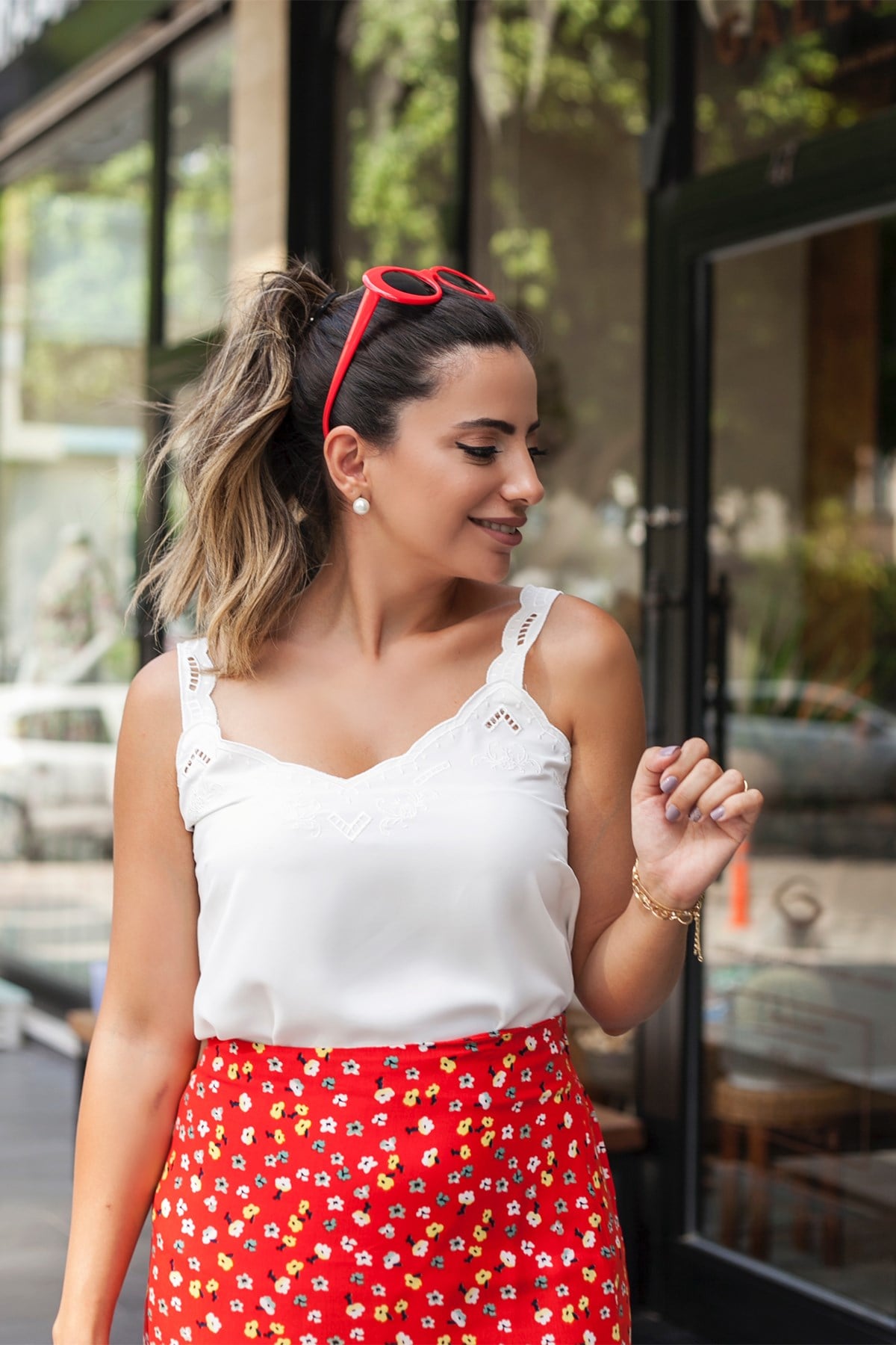 Nakışlı Askılı Atlet