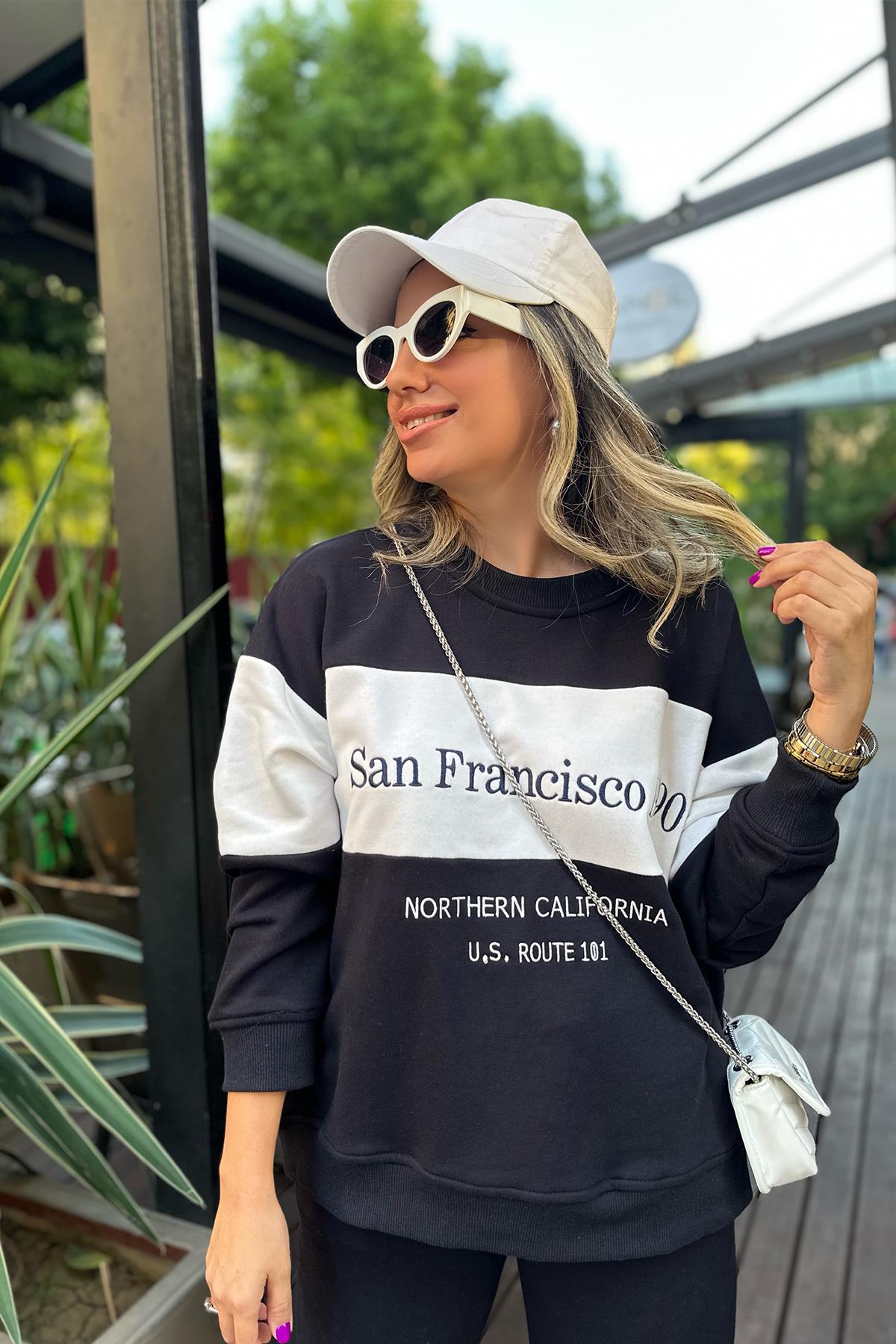 San Francisco Baskılı Premium Takım