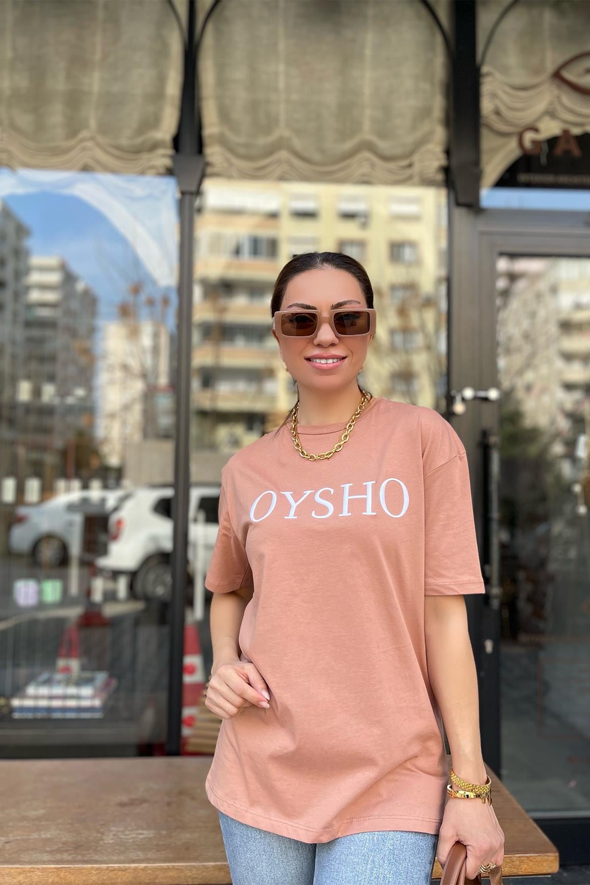 Taba Renk  Oysho Tshirt