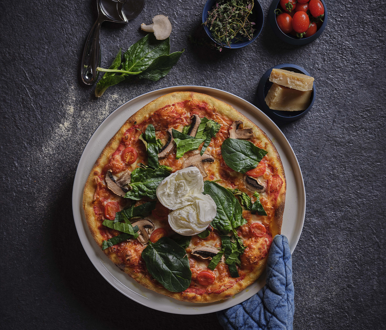 Chickpea Flour Pizza