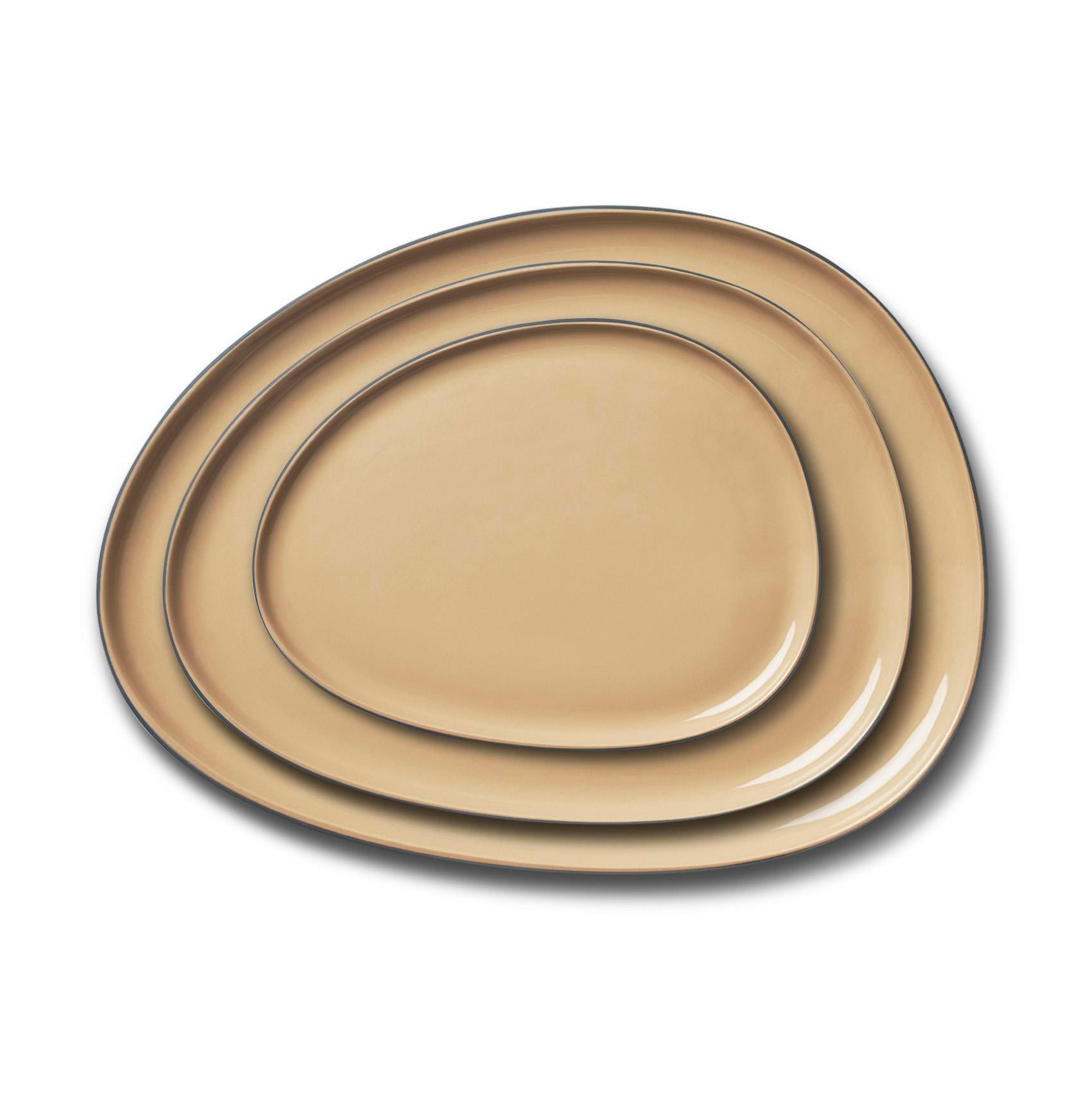 Amorf Tabak Seti Siyah & Saman