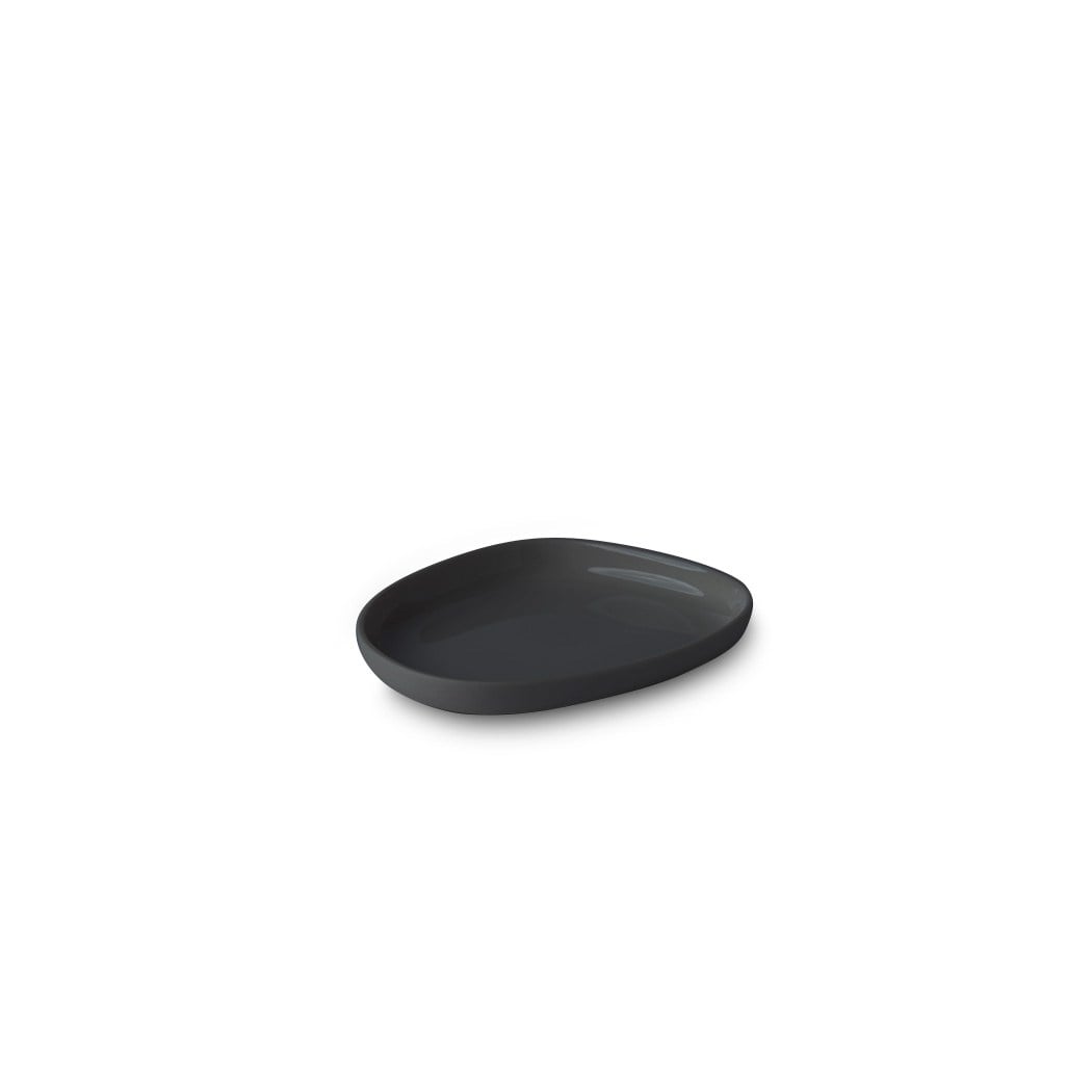 Çakıl Mini Tabak 8,5cm Siyah