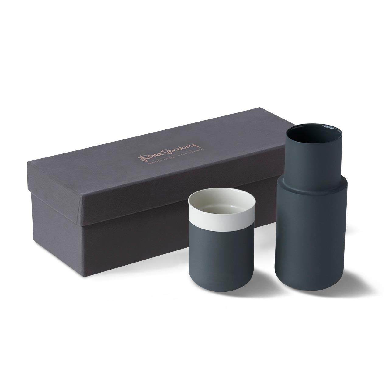 Capsule Sürahi Takımı Siyah - Siyah & Fildişi