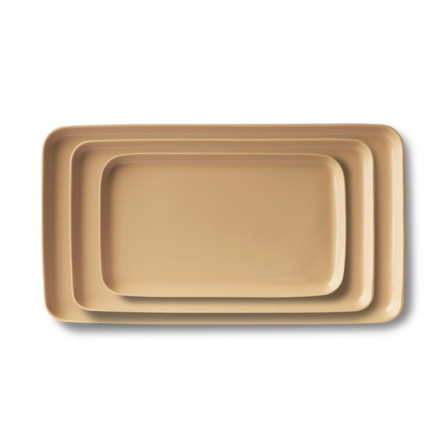 Dikdörtgen Tabak Seti Saman