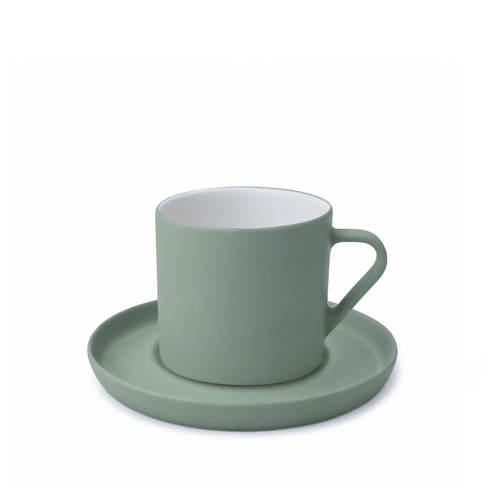 Nest Tabaklı Kahve/Çay Fincanı 250 ml Nil-Nil&Fildişi