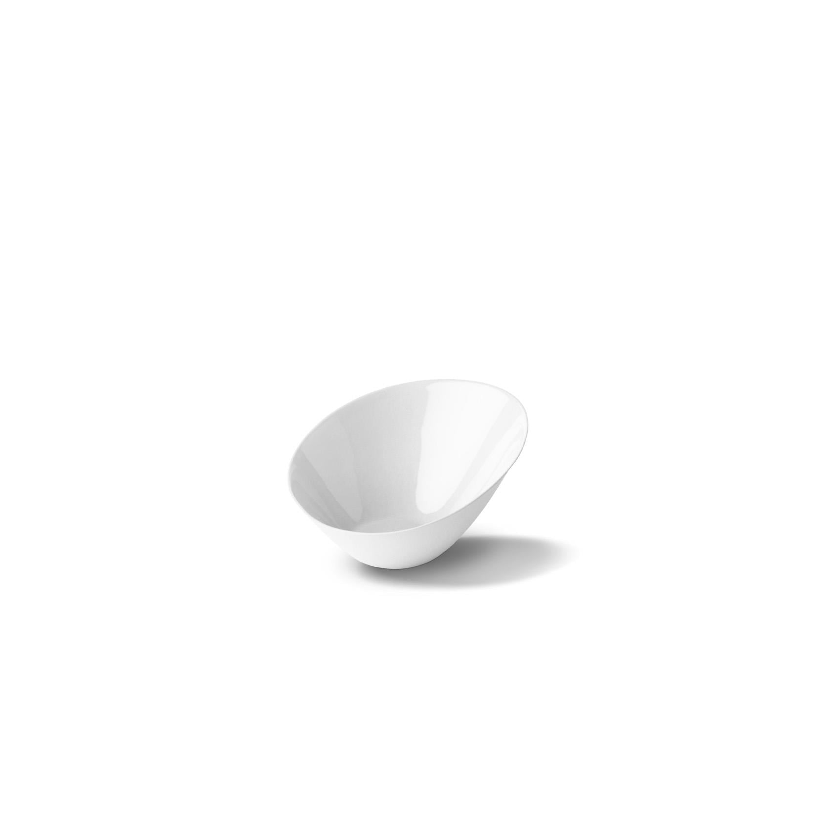 Oval 10cm Kase Tek Renk Beyaz