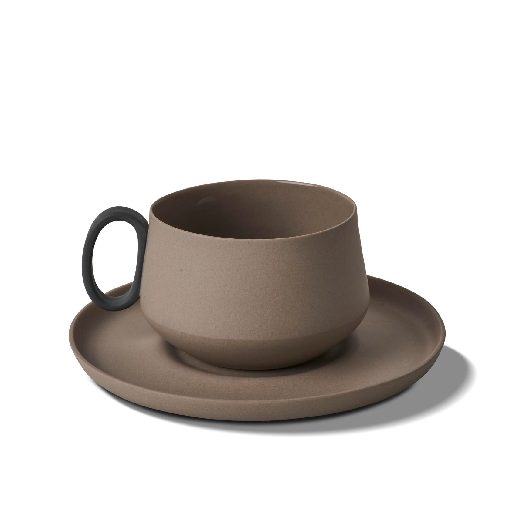 Tube Tabaklı Çay Fincanı Taş - Taş