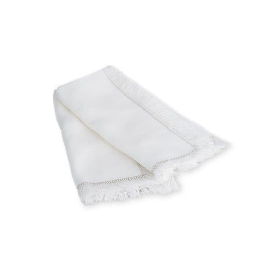 Keten 2'li Peçete Beyaz