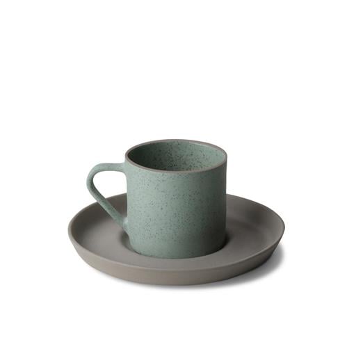 Nest Glitter Tabaklı Kahve Fincanı 90 ml Taş-Pırıltılı Nil