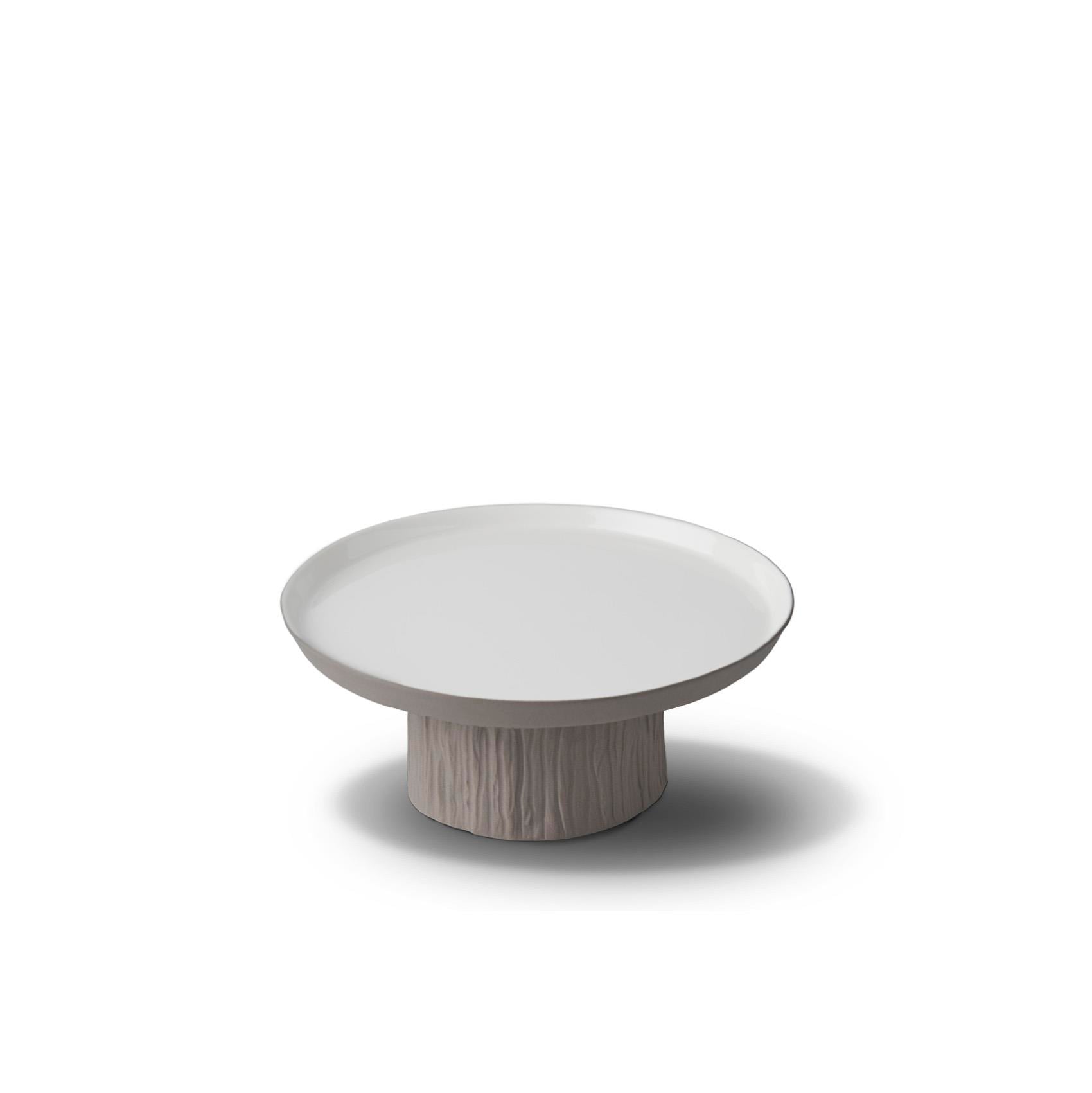 Tree Round Small Cake Salver Rock - Rock & Ivory