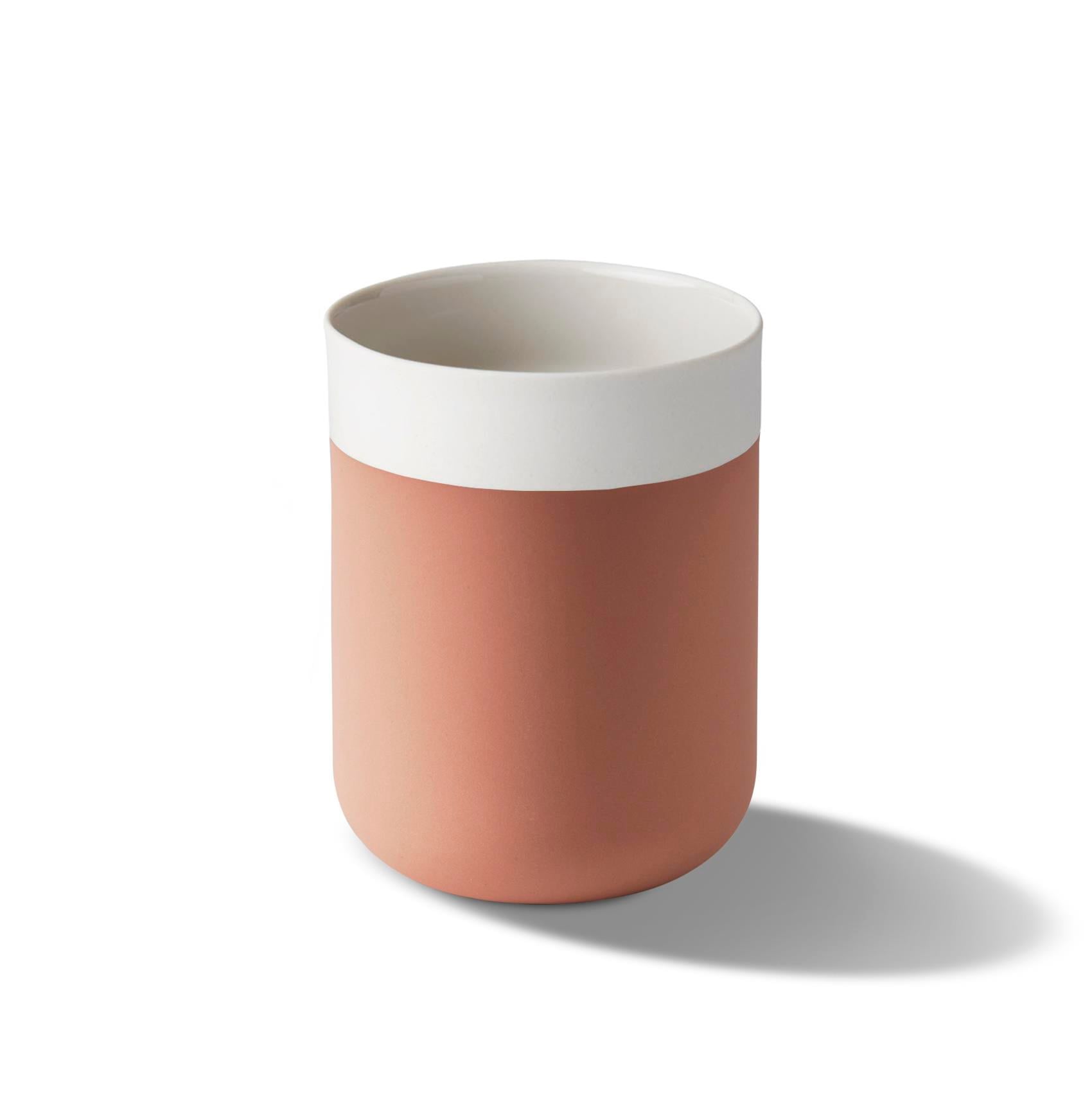 Capsule Büyük Boy Su Bardağı Mercan & Fildişi