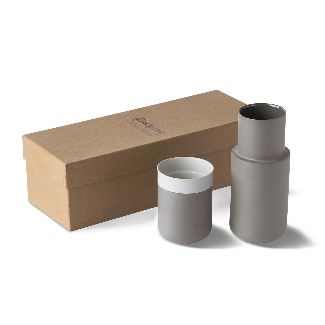 Capsule Sürahi Takımı Taş - Taş & Fildişi