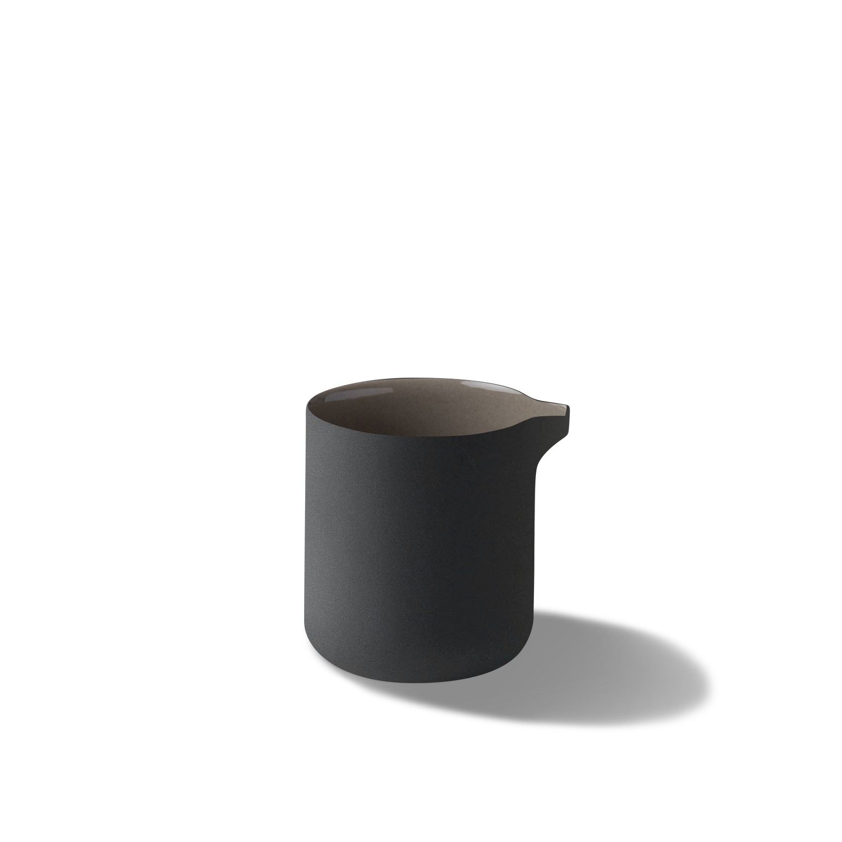 Capsule Milk Jug 90 ml Black & Rock