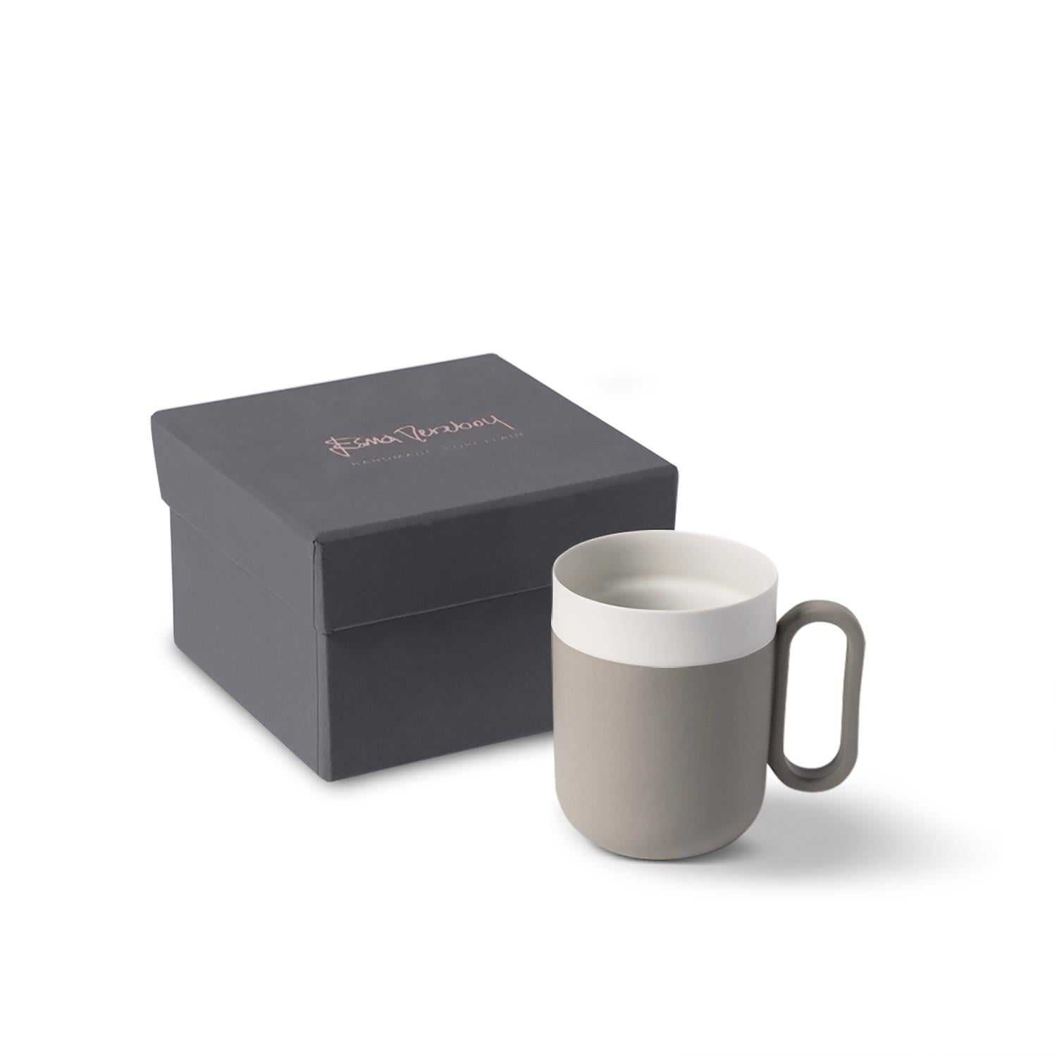 Caspsule Small Mug Rock & Ivory