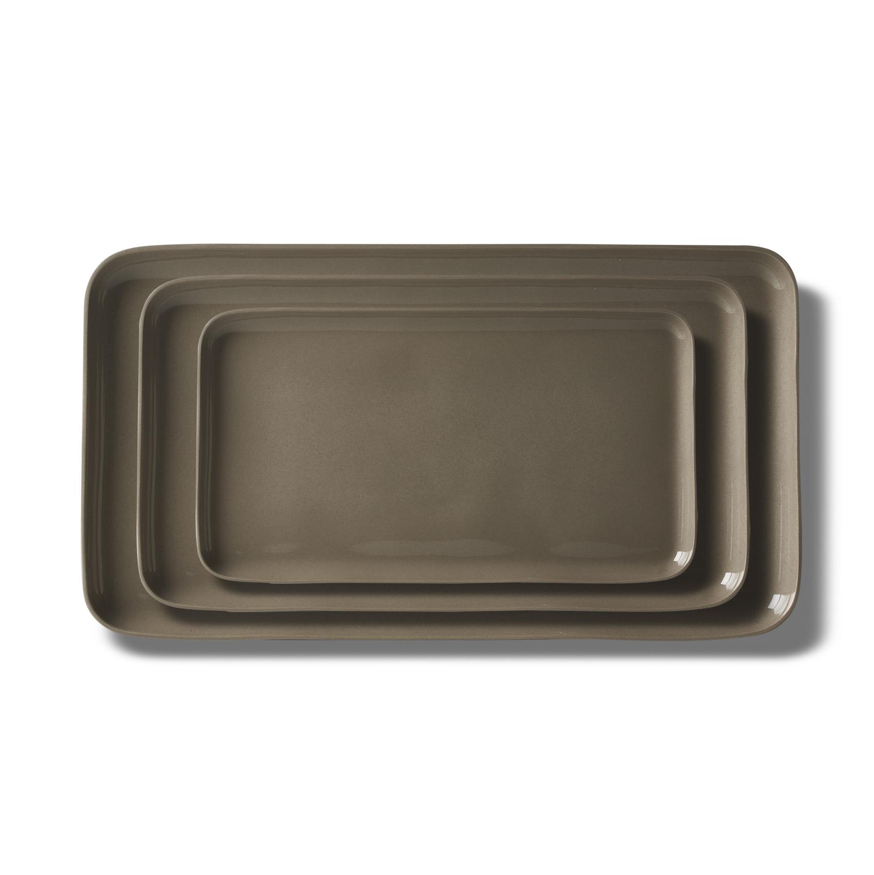 Rectangle Plate Set Rock