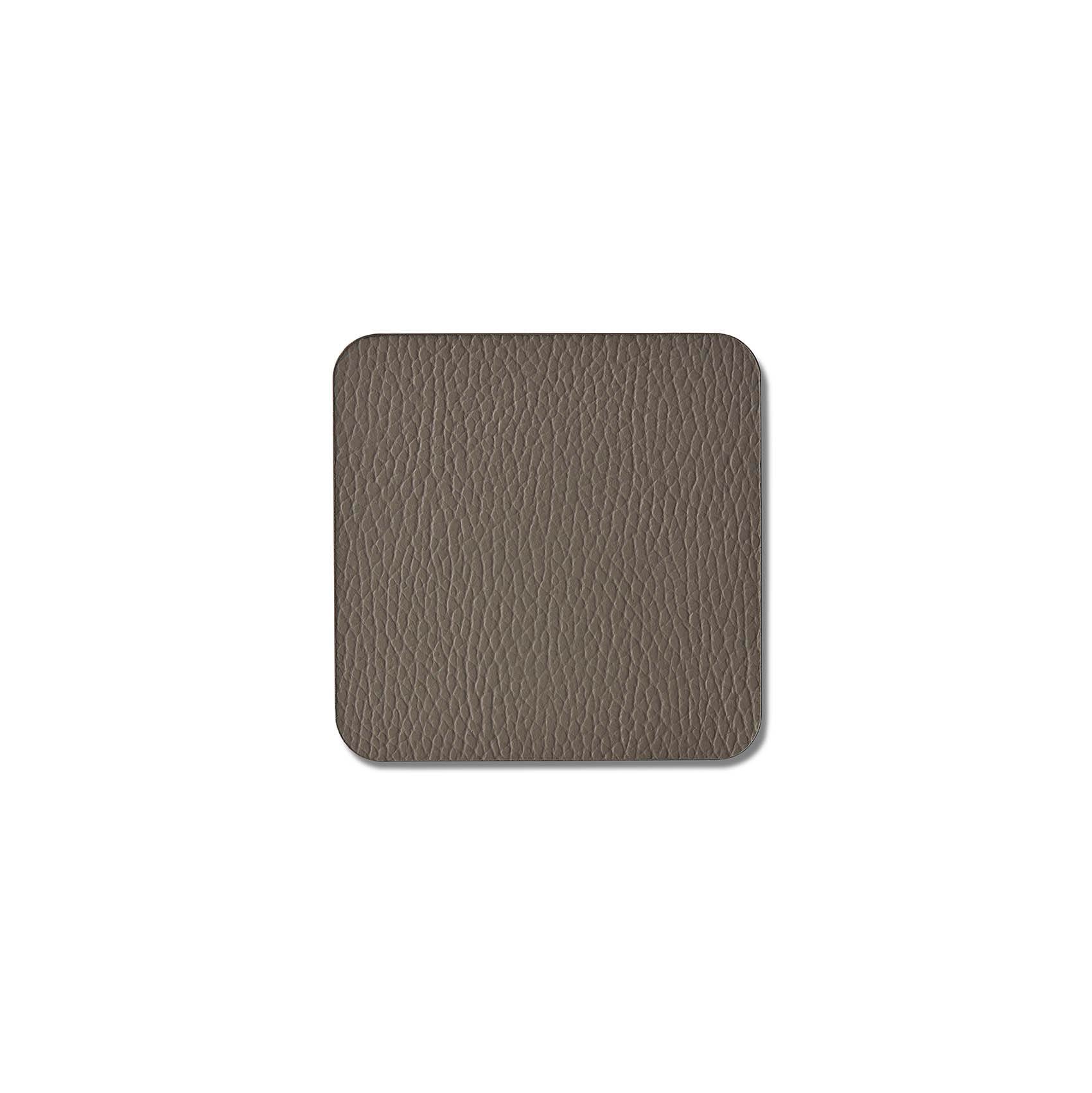 Square Glass Mat Set Of 4 Rock