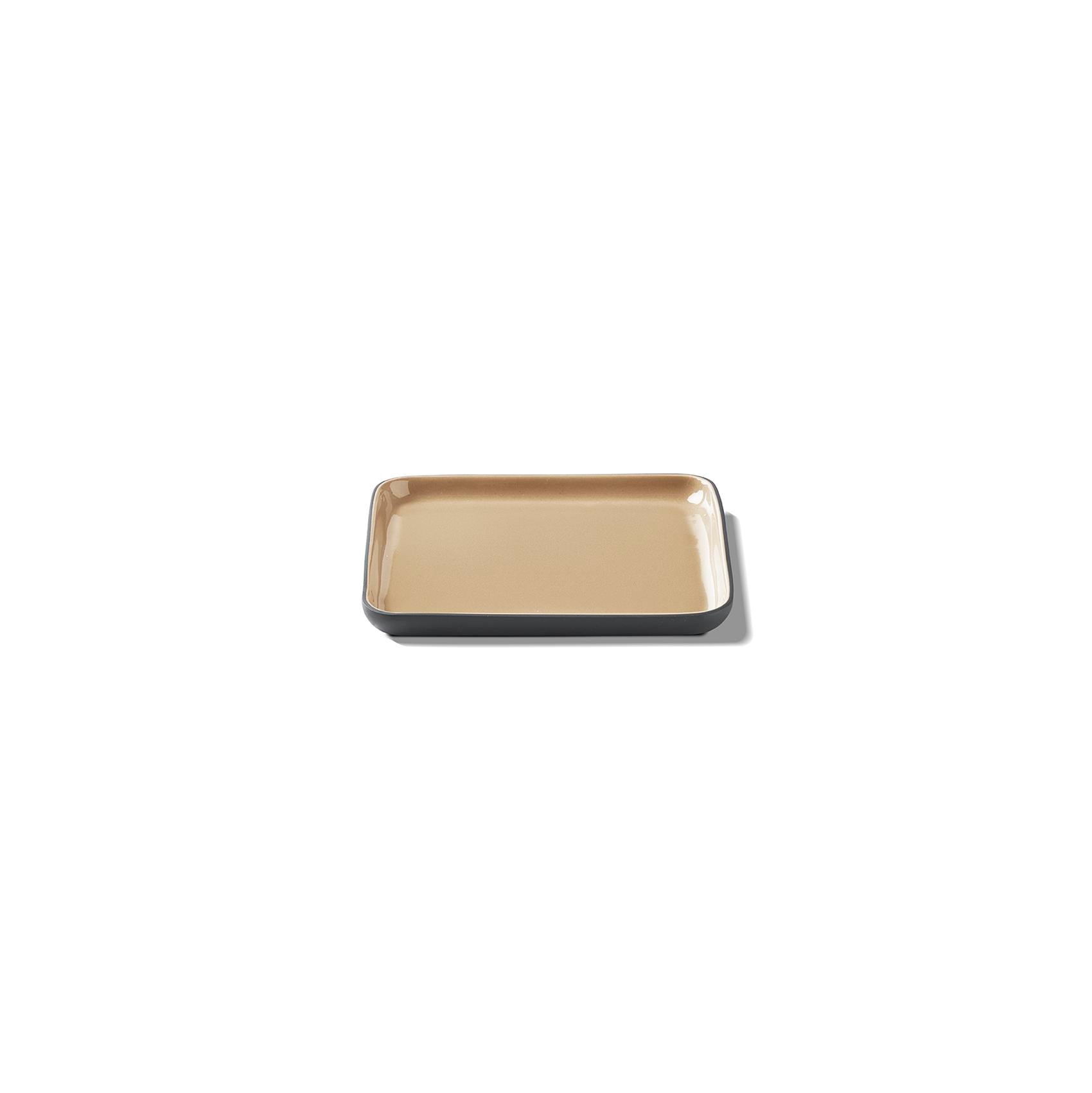 Square Bread Plate Double Colour