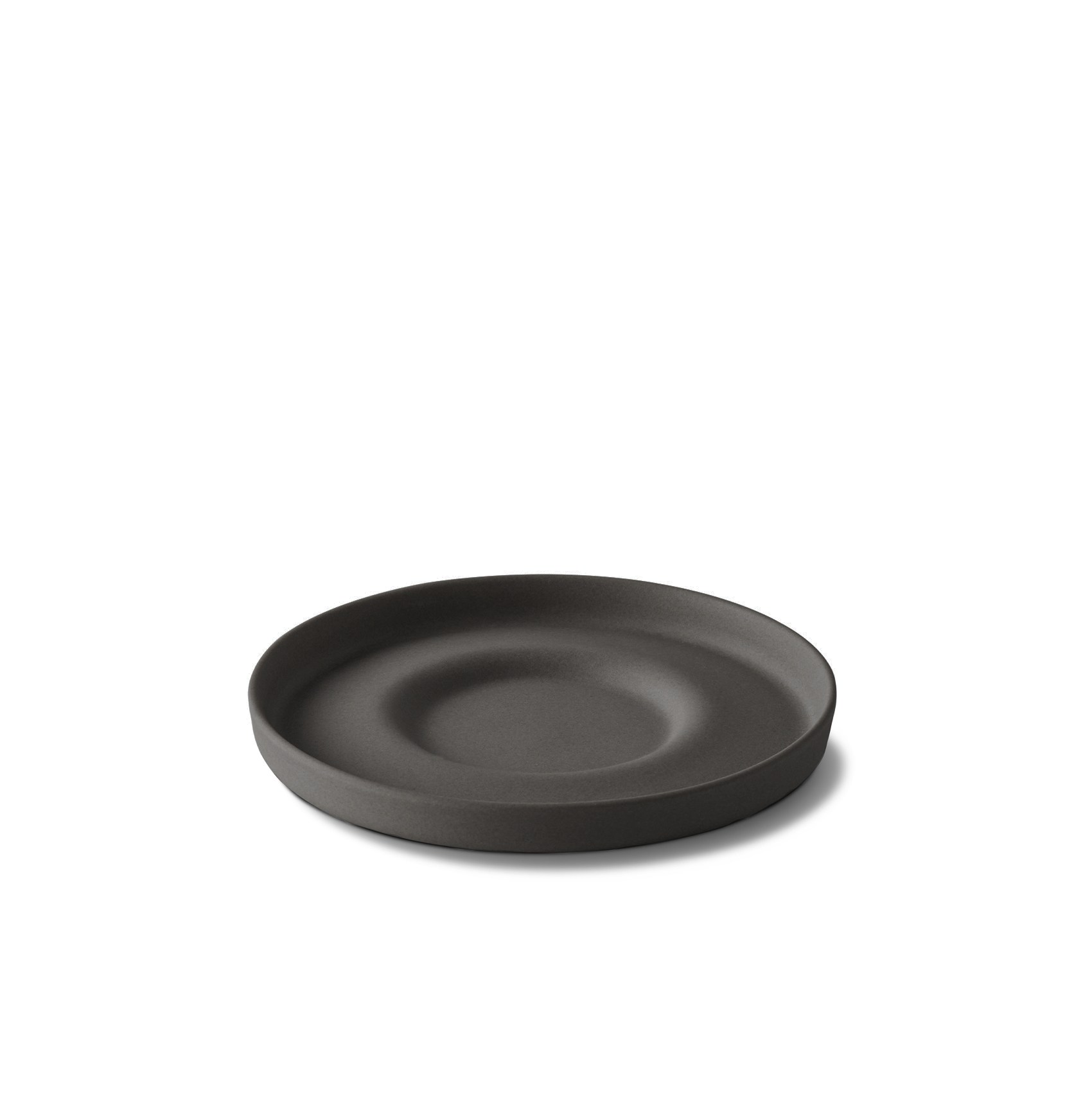 Corinth Espresso Saucer Single Colour Black