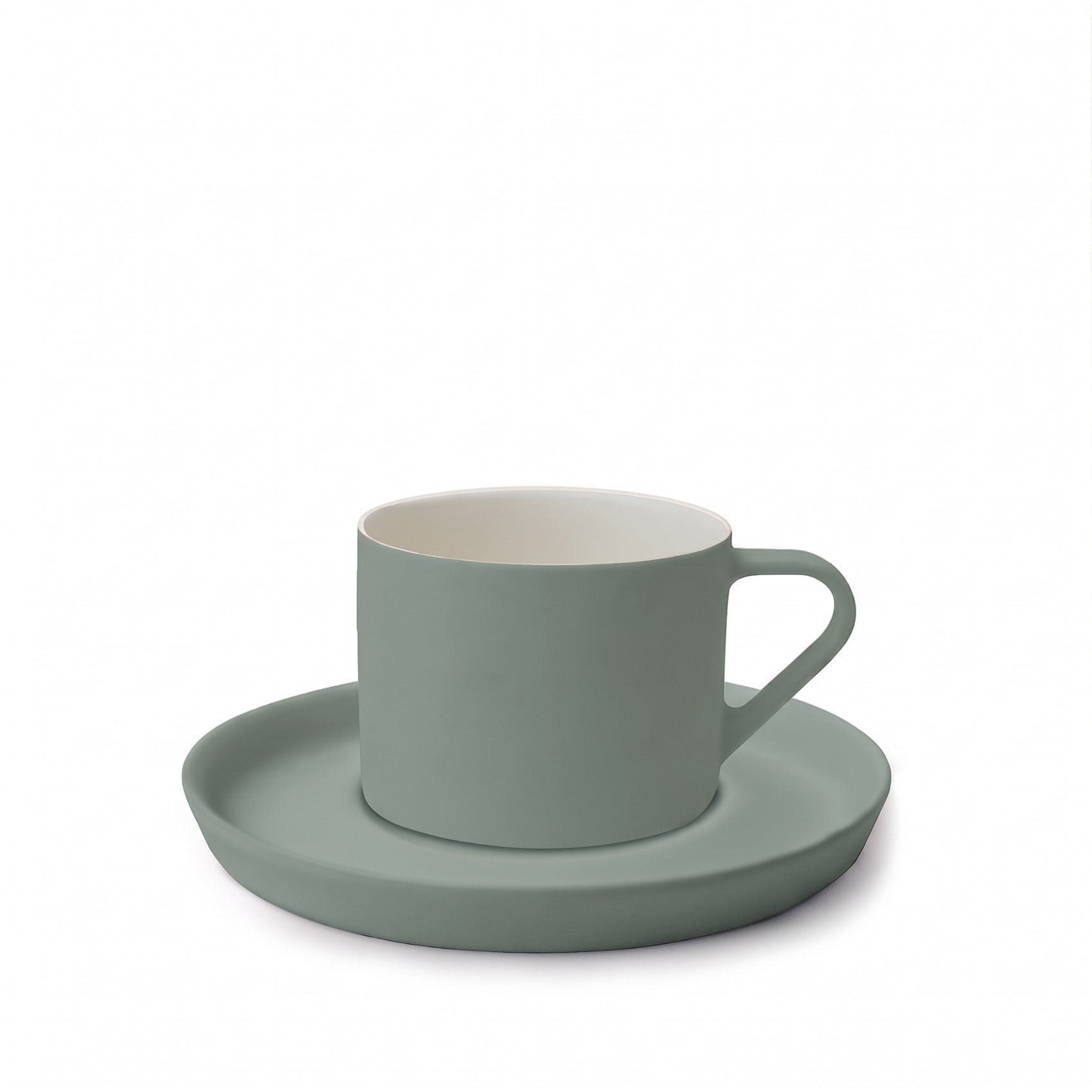 Nest Tabaklı Kahve/Çay Fincanı 180 ml Nil-Nil&Fildişi