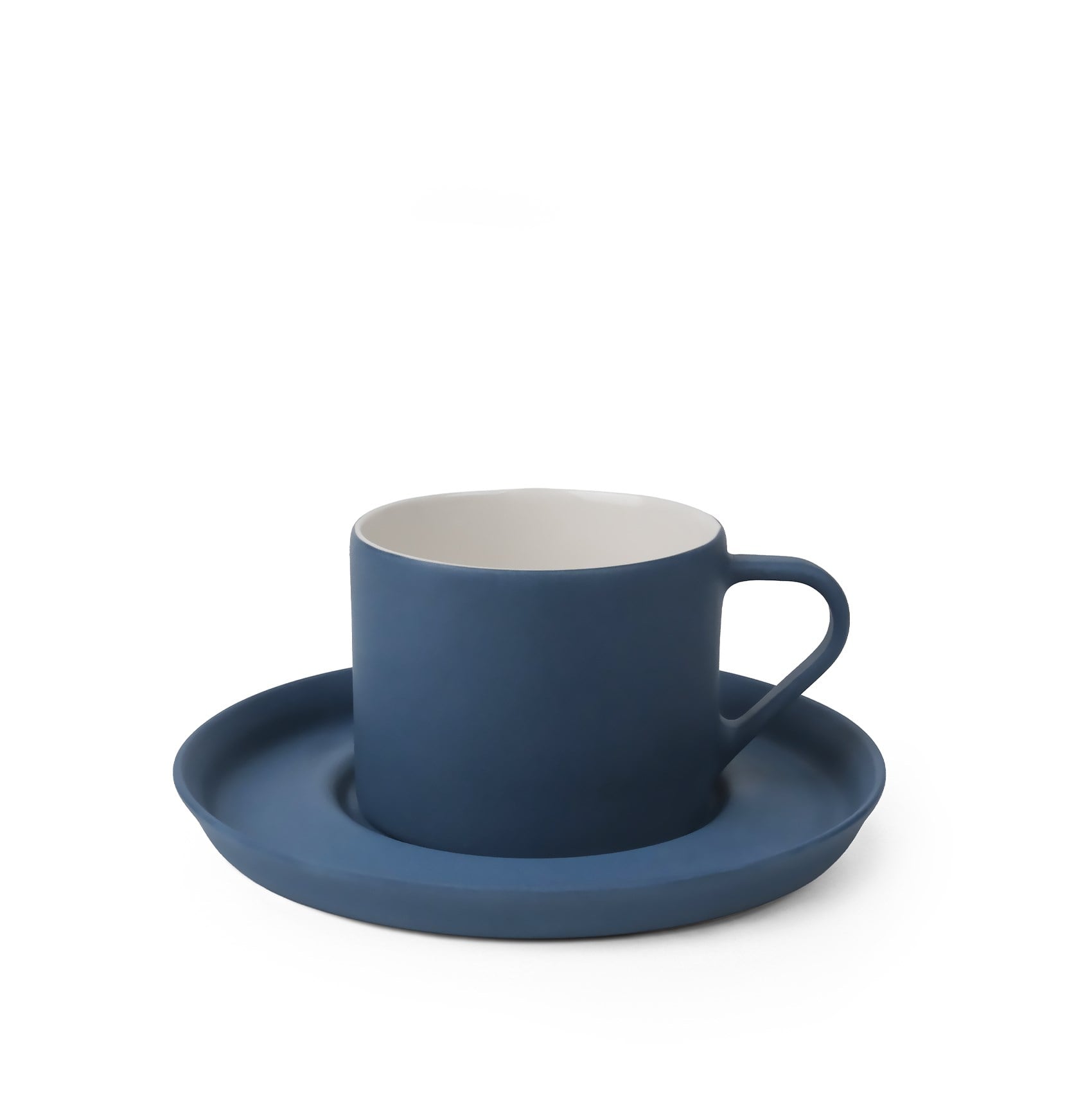 Nest Tabaklı Kahve/Çay Fincanı 180 ml Okyanus-Okyanus&Fildişi
