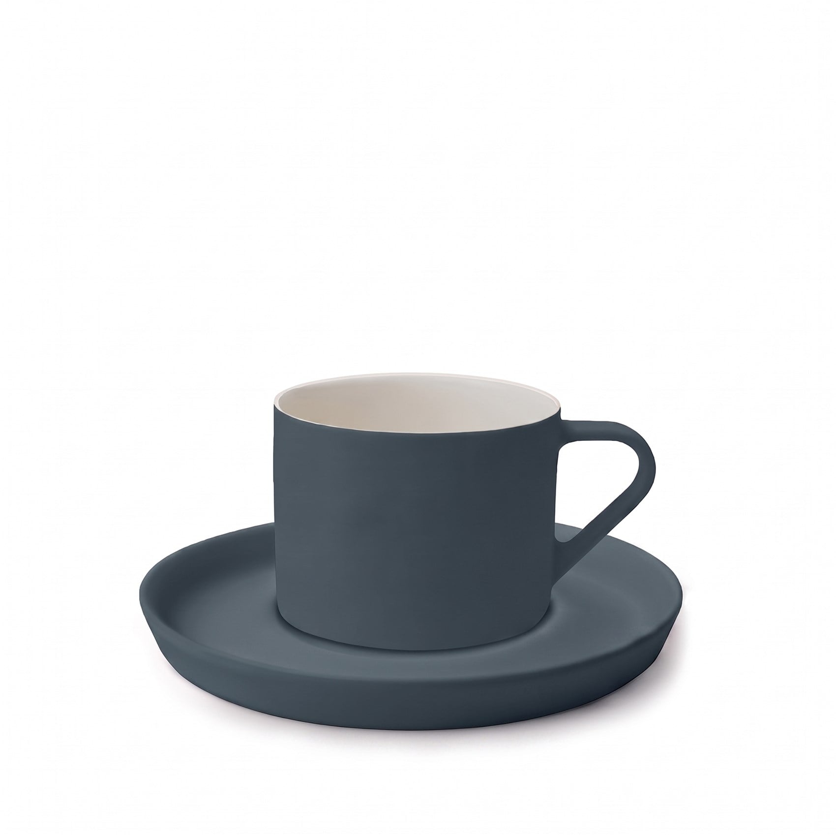 Nest Cofee/Tea Cup with Saucer Ocean - Ocean & Ivory 180 ml 