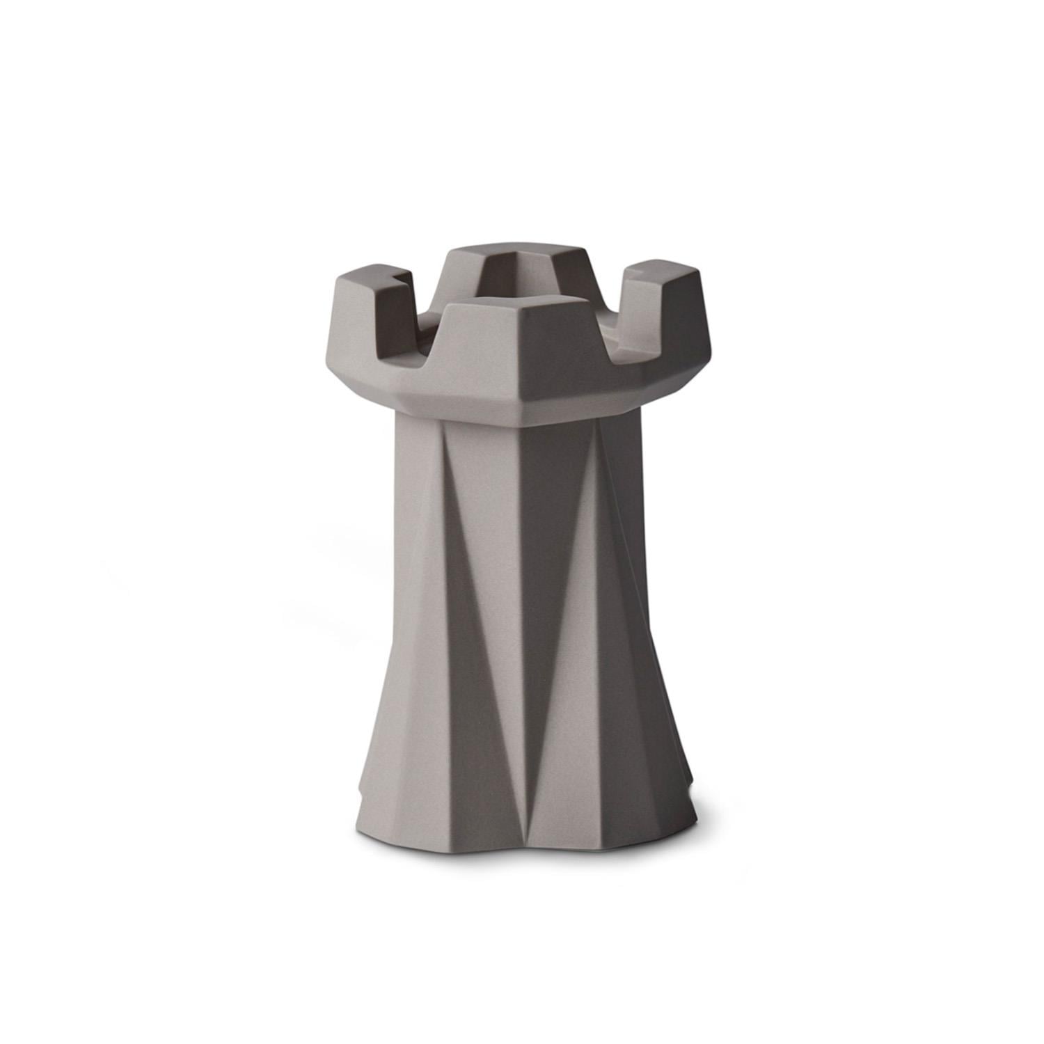 Chess Rook Candle Holder Rock