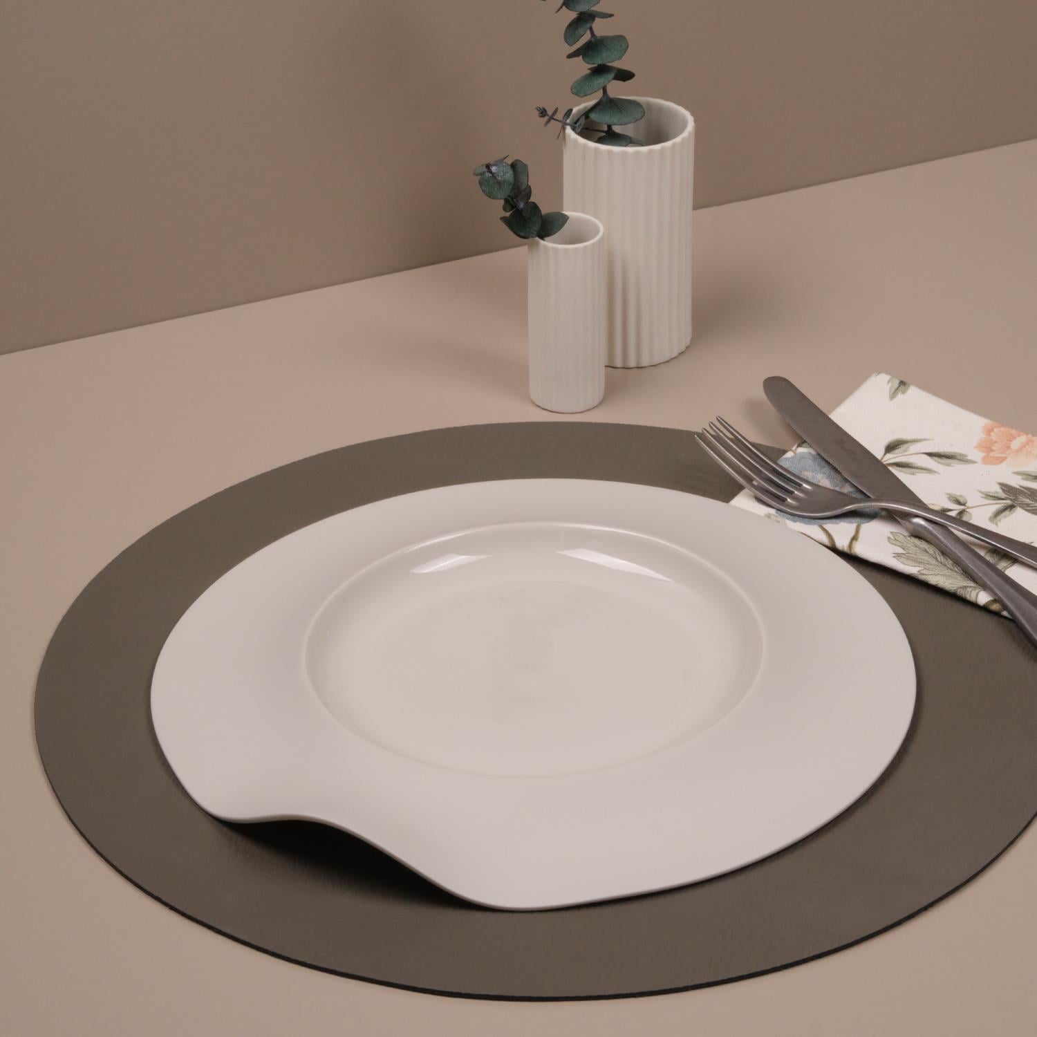 Touch Large Dinner Plate IVORY