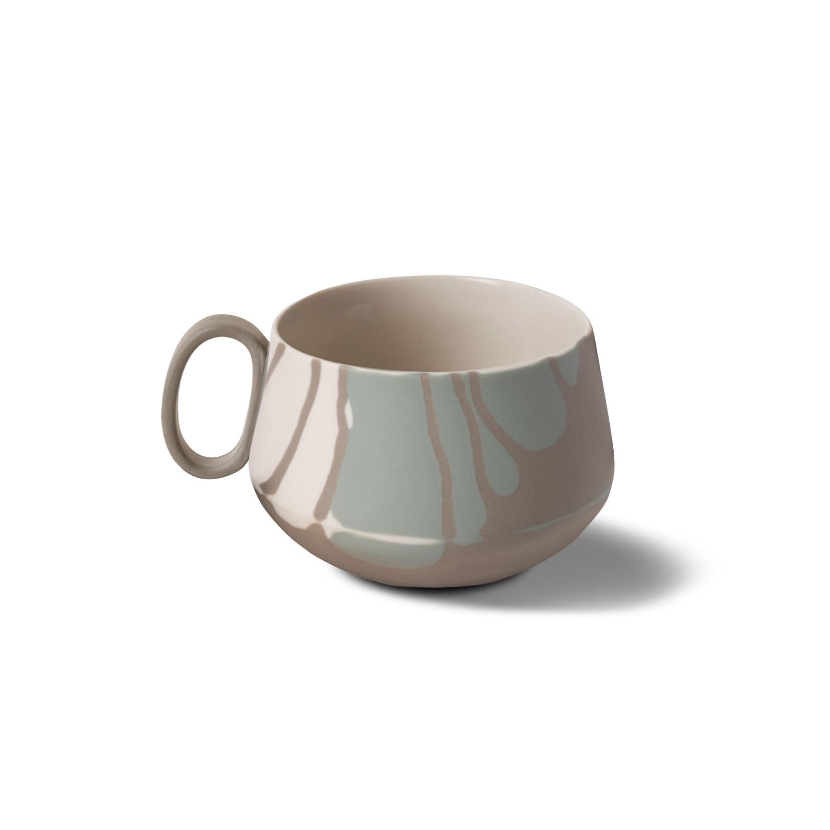 Tube Tea Cup Colour Wave