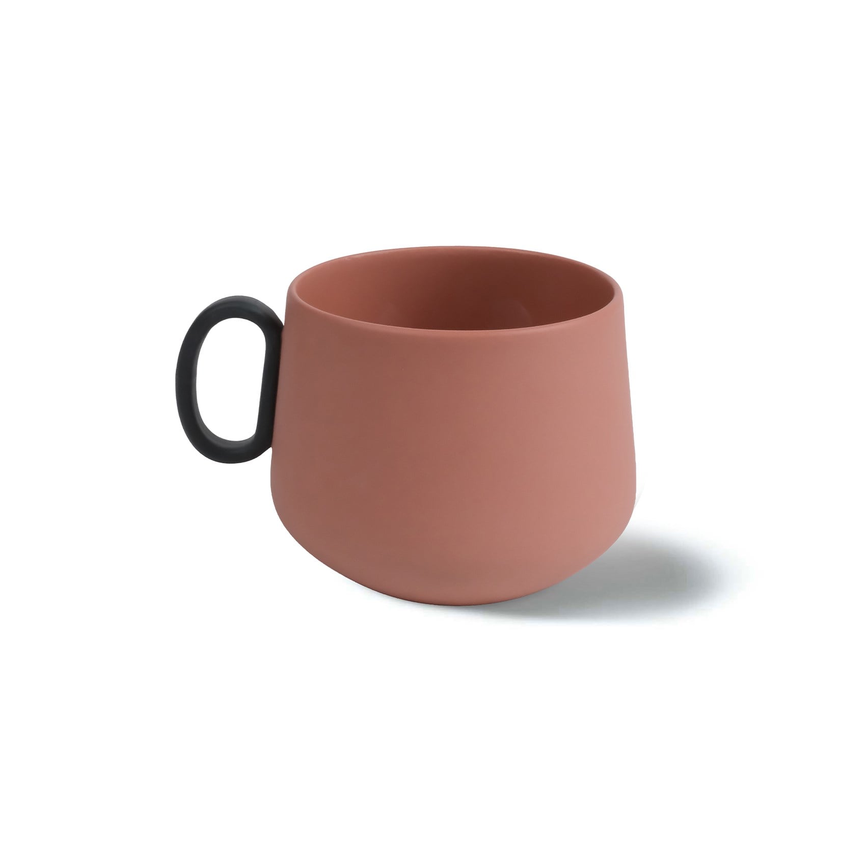 Tube Kahve/Çay Fincanı 250ml Tek Renk Mercan