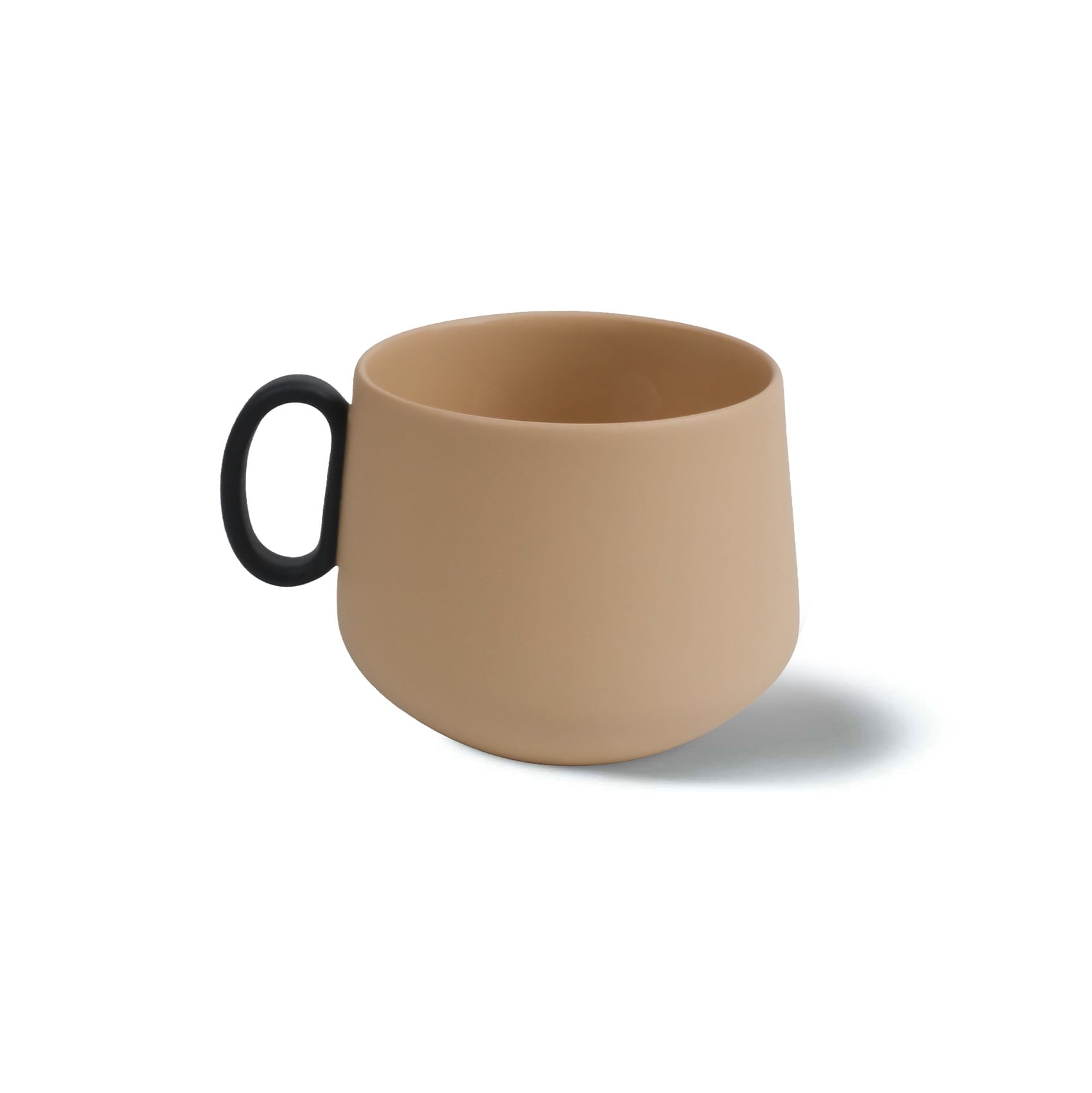 Tube Kahve/Çay Fincanı 250ml Tek Renk Saman