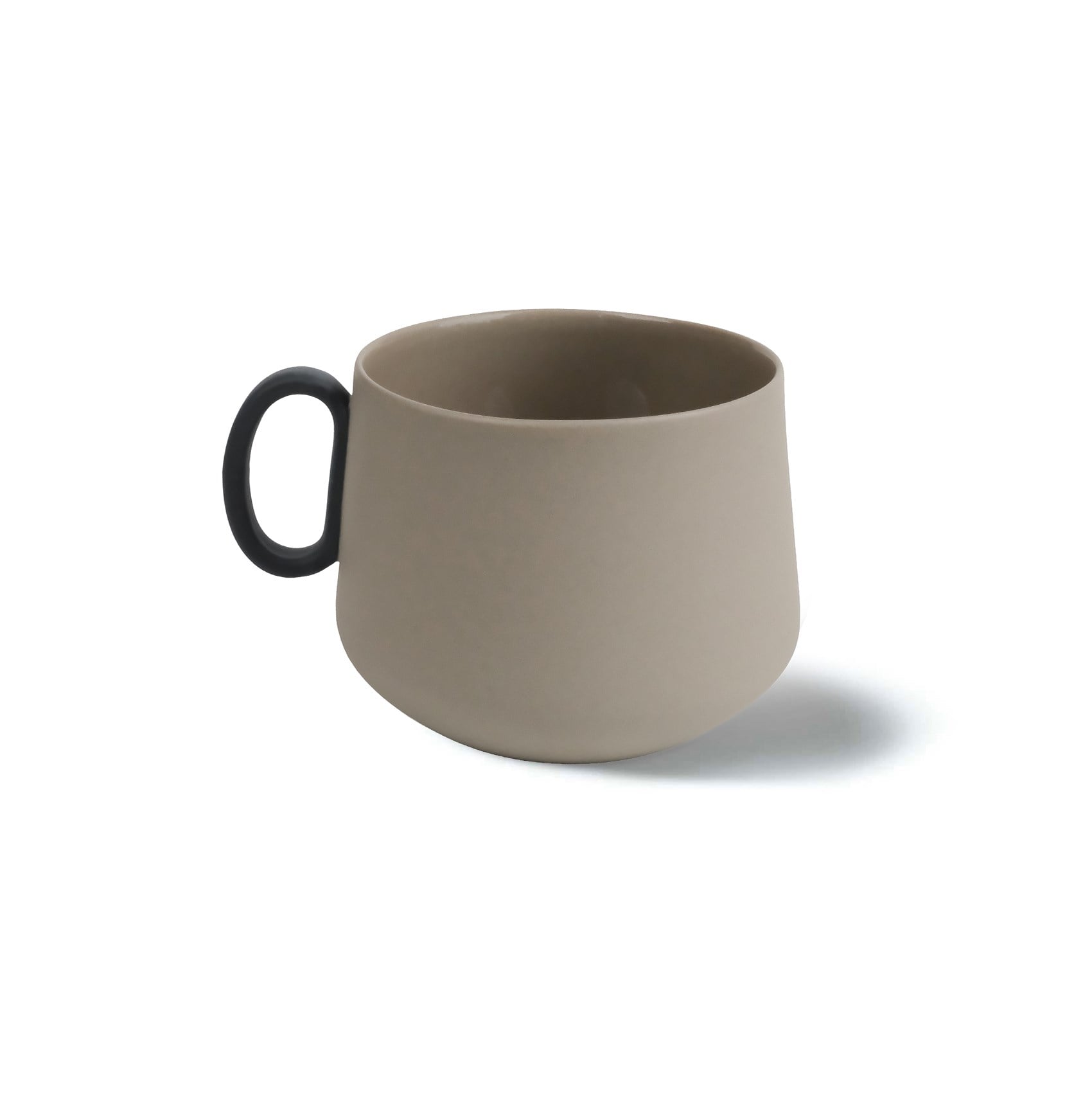 Tube Kahve/Çay Fincanı 250ml Tek Renk Taş