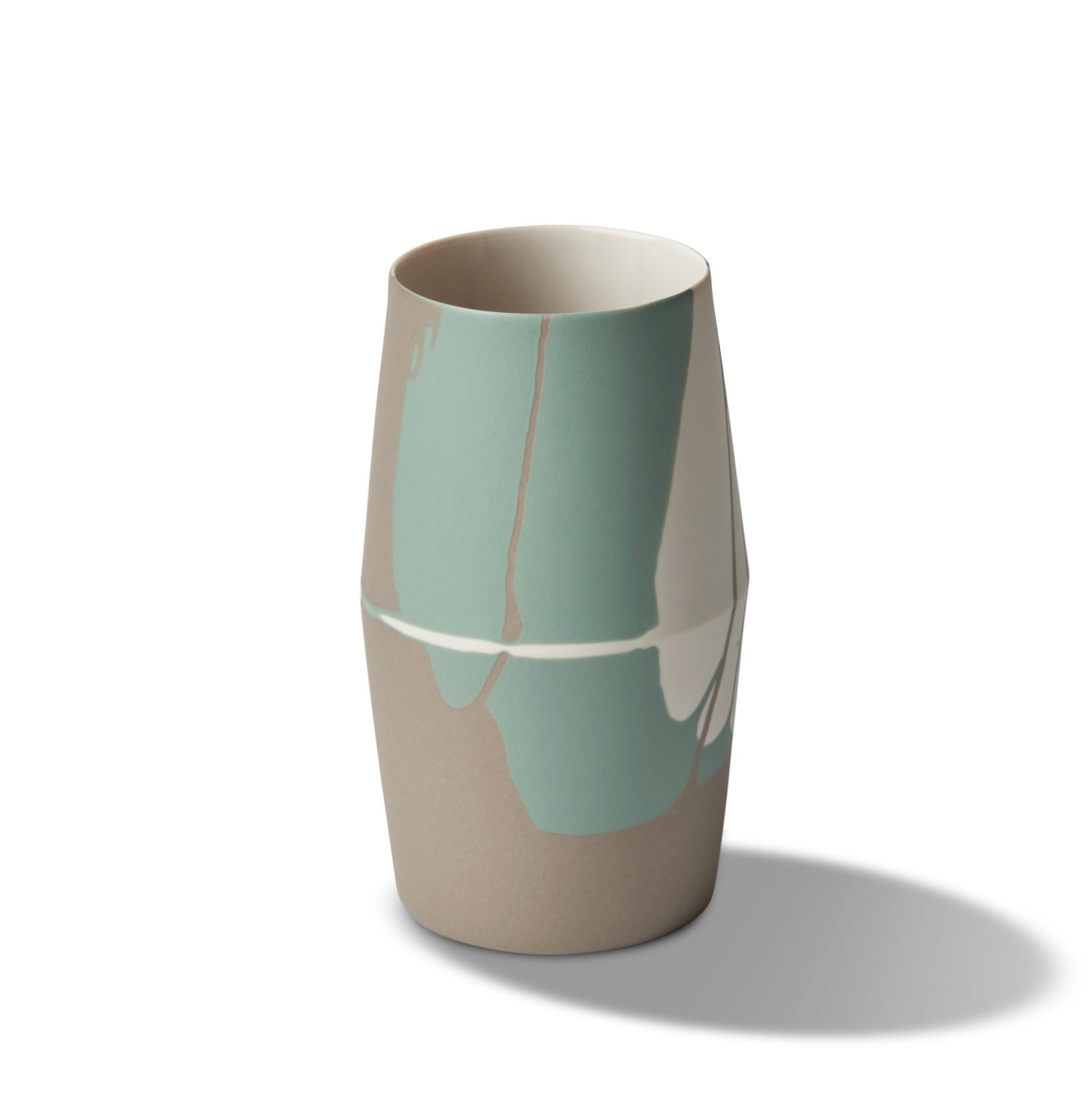 Tube Conic Wide Water Cup Colour Wave ROCK&NILE&IVORY