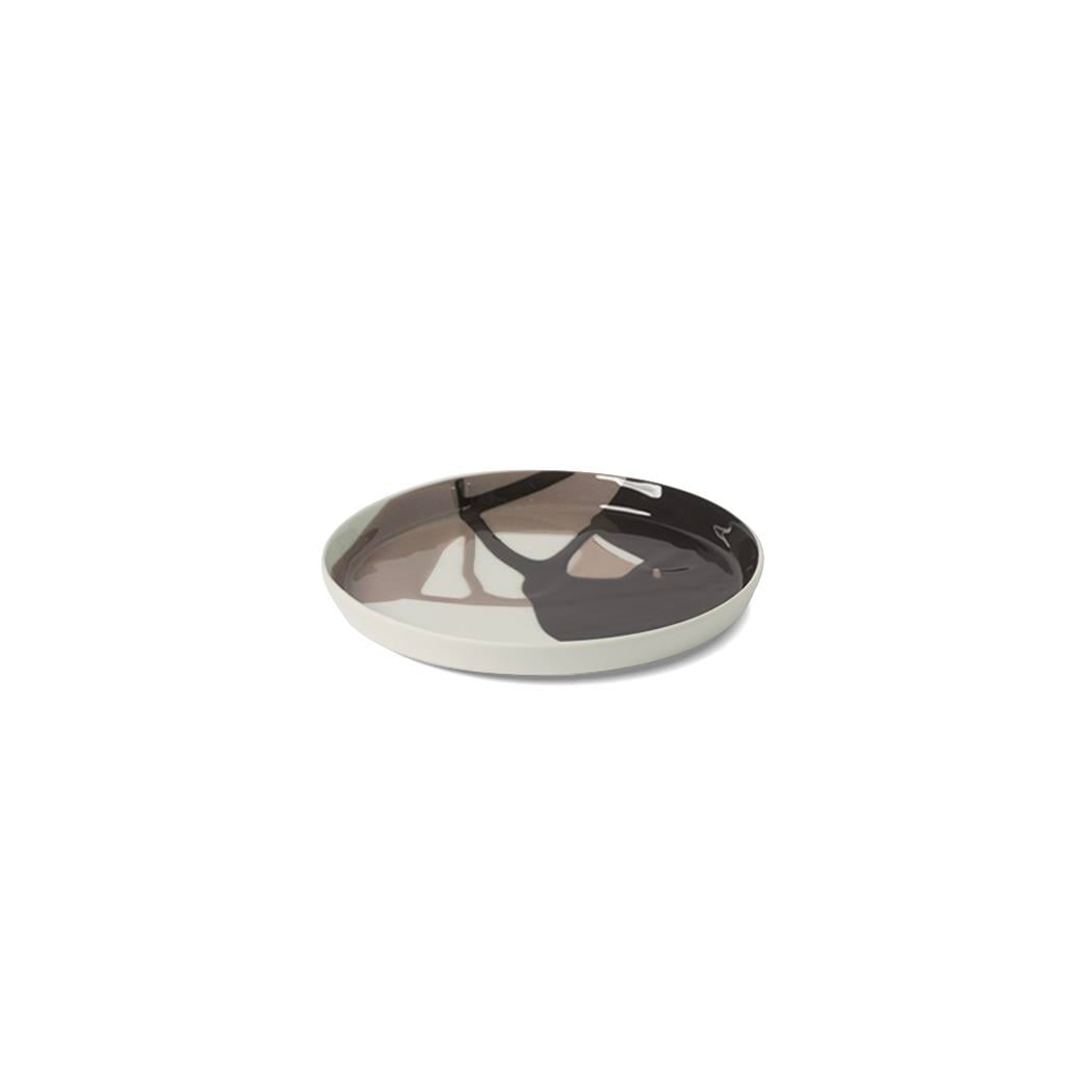 Round Bread Plate Colour Wave