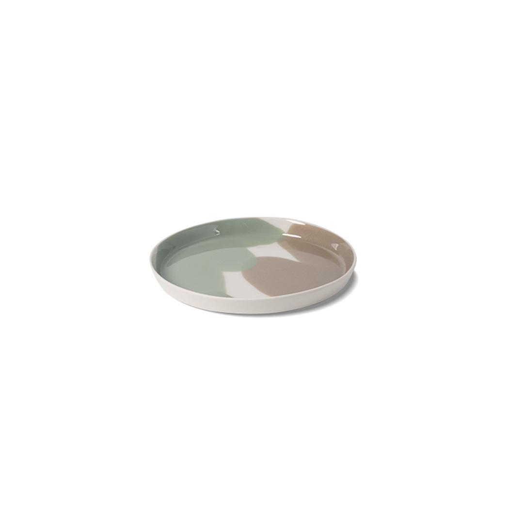 Round Bread Plate Colour Wave