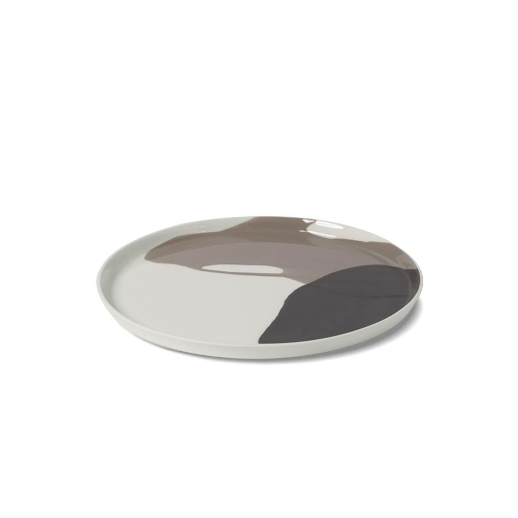Round Starter Plate Colour Wave