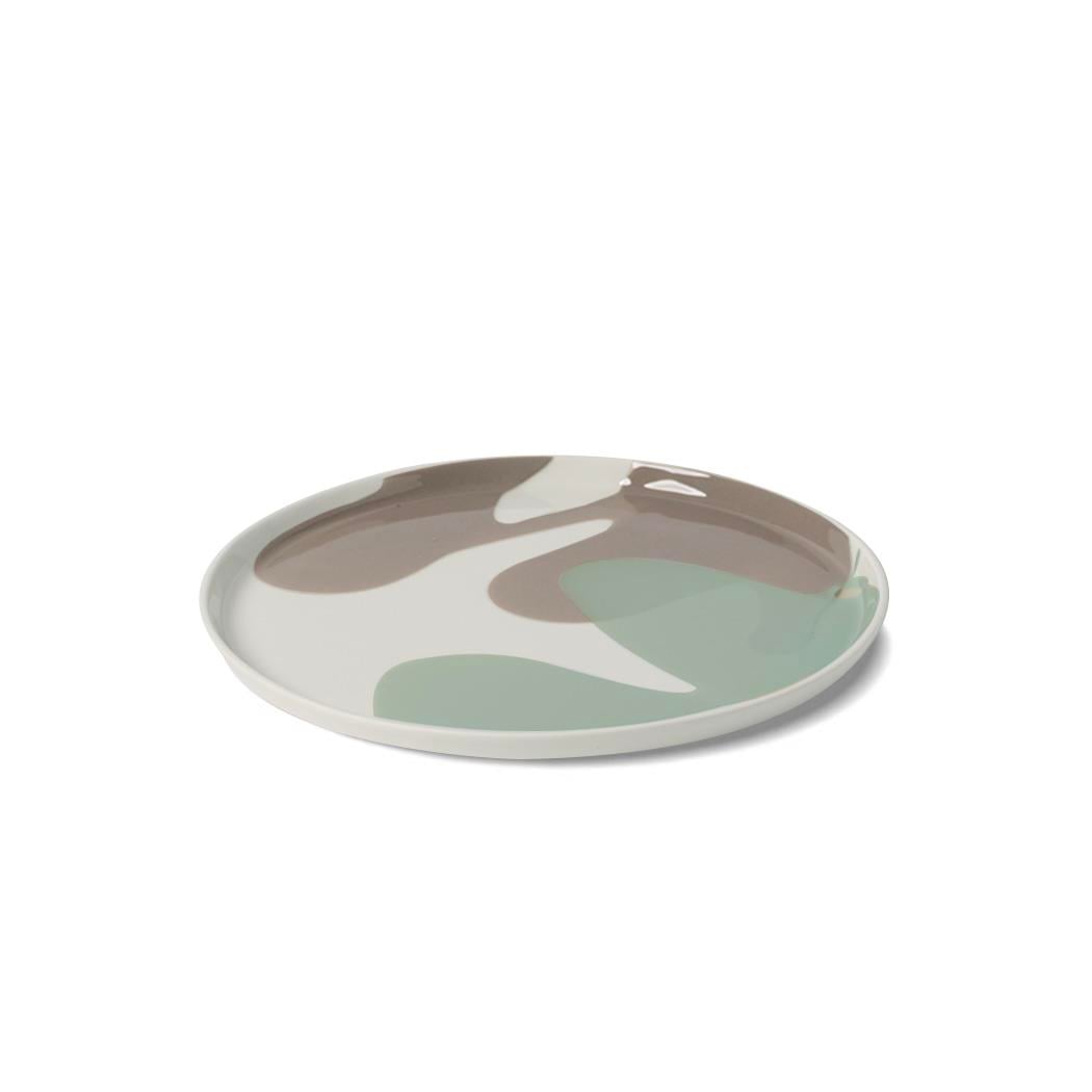 Round Starter Plate Colour Wave