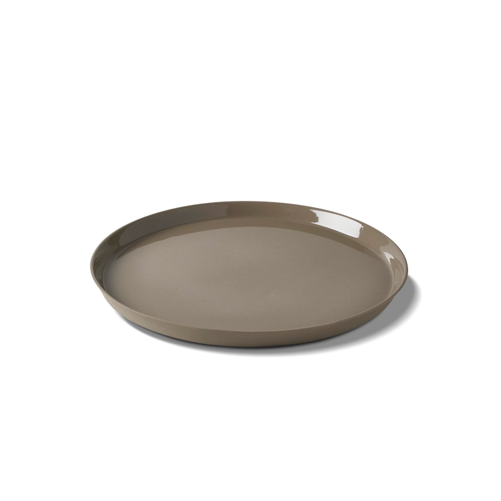Round Starter Plate Single Colour ROCK