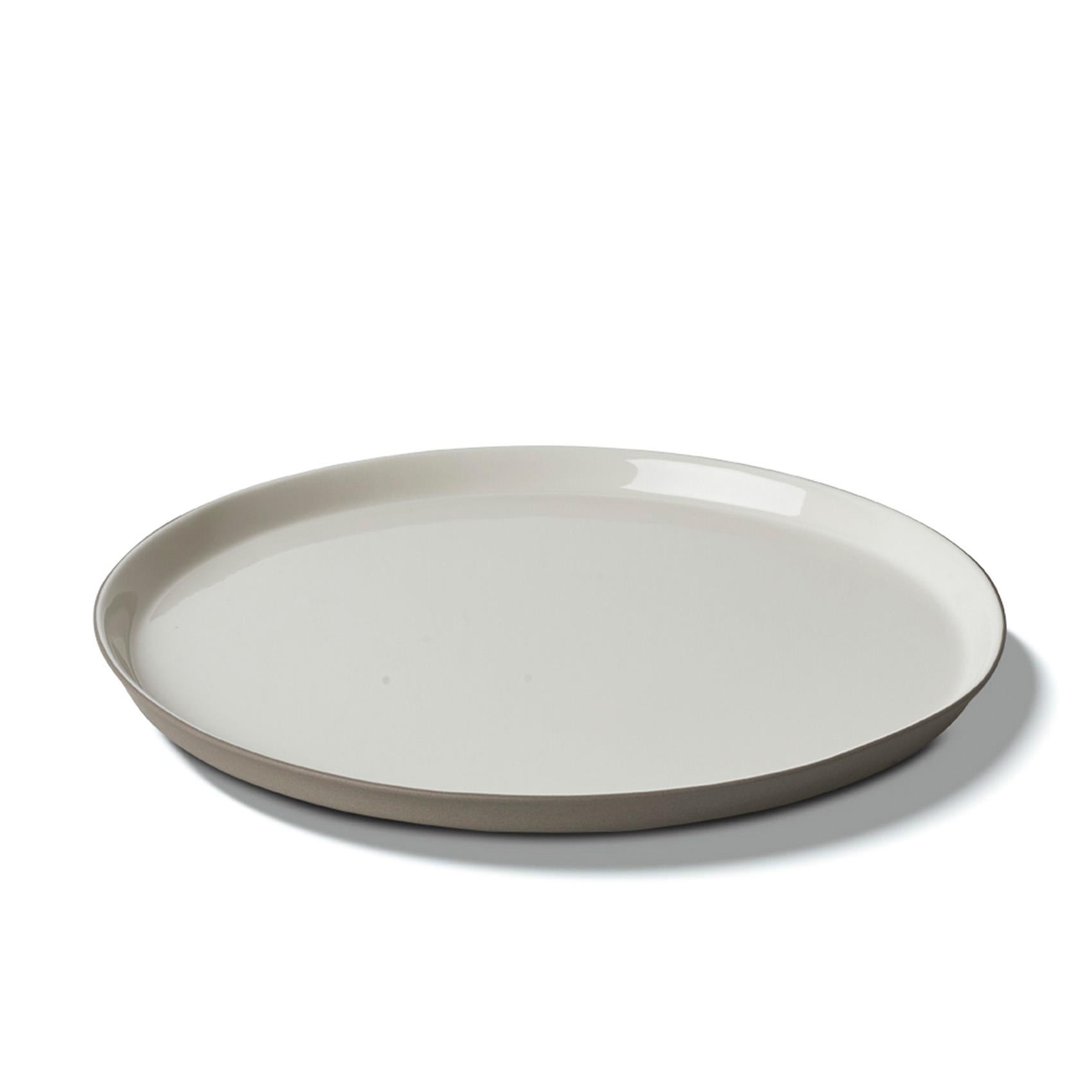 Round Serving Plate Double Colour ROCK&IVORY