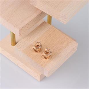 İkili Küçük Halka Küpe