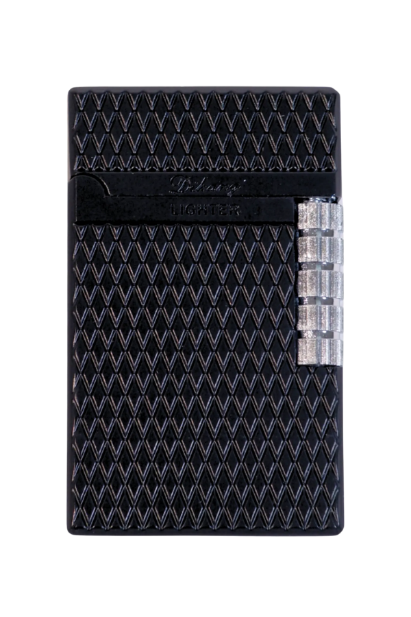 Black Martin Soft Flame Desenli Siyah Metal Çakmak